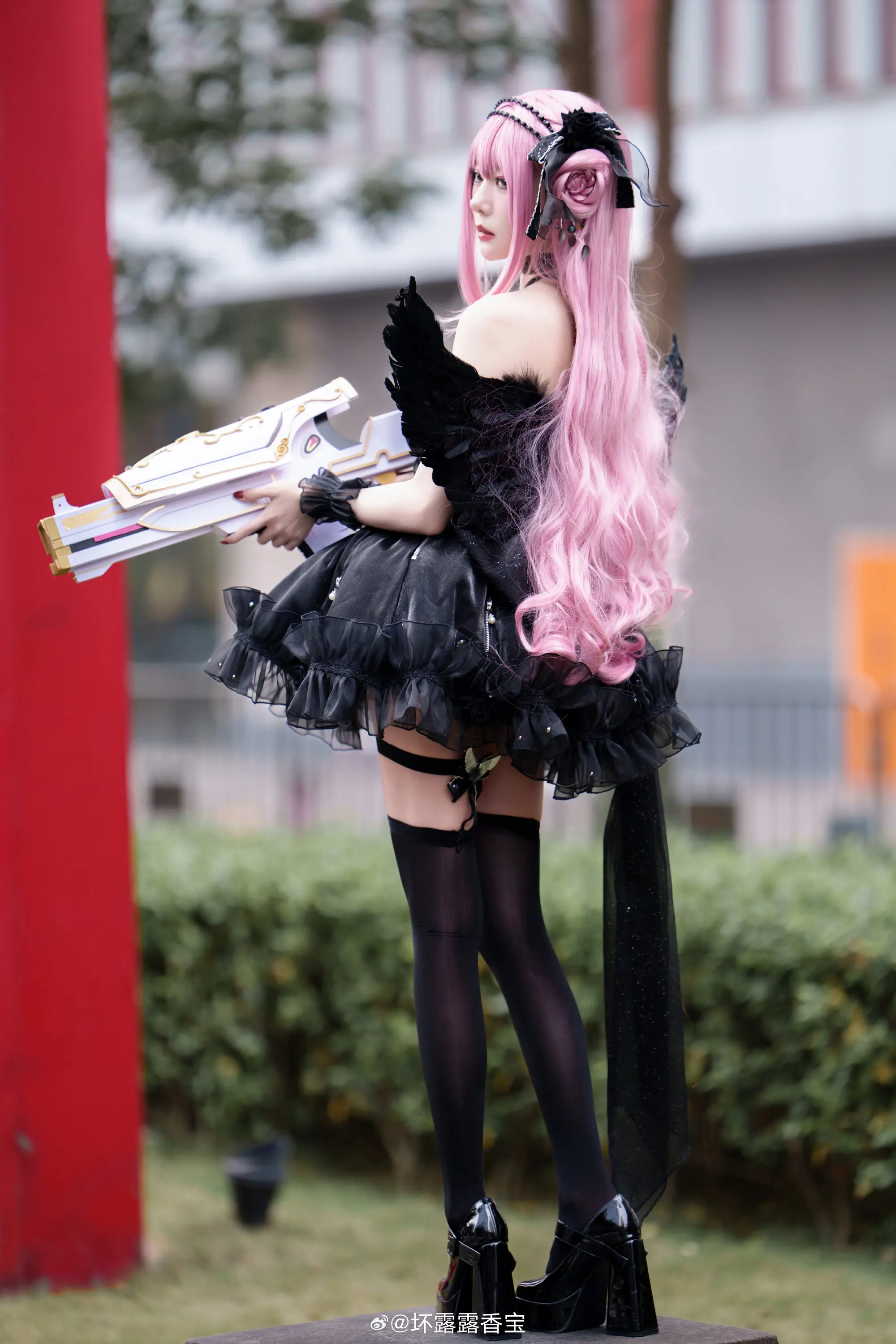 COSPLAY nikke 桃乐丝@坏露露香宝 COSPLAY-第5张