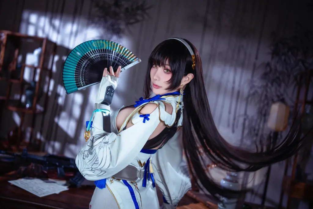 我的琴声，会让人很放松？ 少前2追放 黛烟@如月灰 COSPLAY-第5张