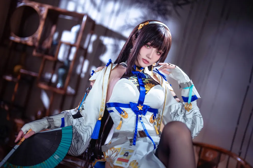 我的琴声，会让人很放松？ 少前2追放 黛烟@如月灰 COSPLAY-第6张