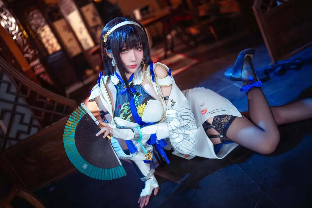 我的琴声，会让人很放松？ 少前2追放 黛烟@如月灰 COSPLAY-第13张