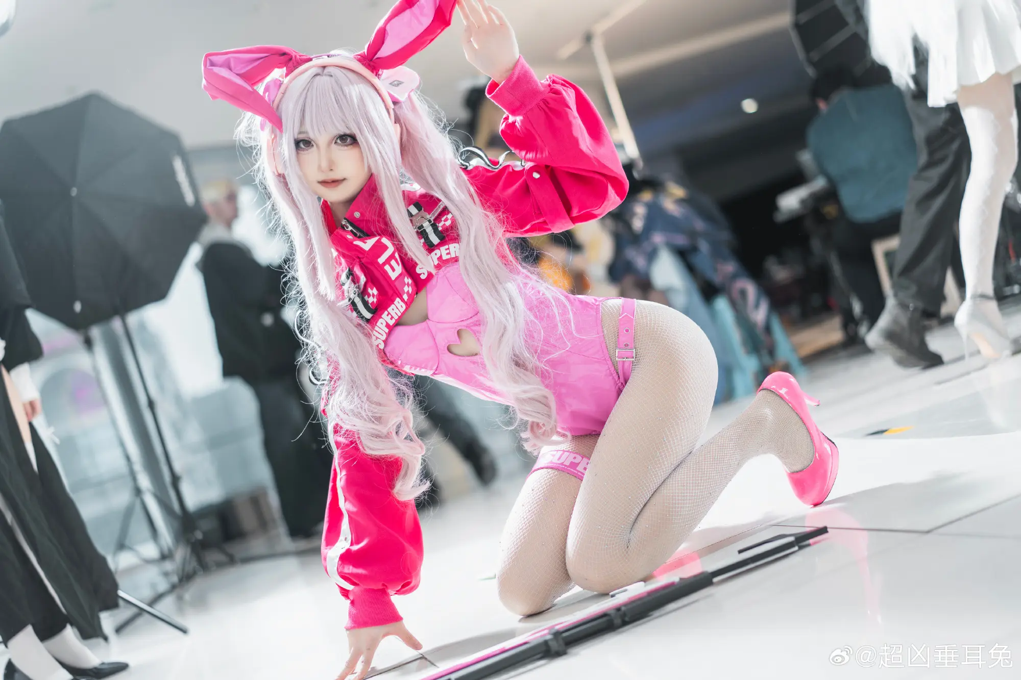 cosplay  NIKKE胜利女神 爱丽丝@超凶垂耳兔 COSPLAY-第9张