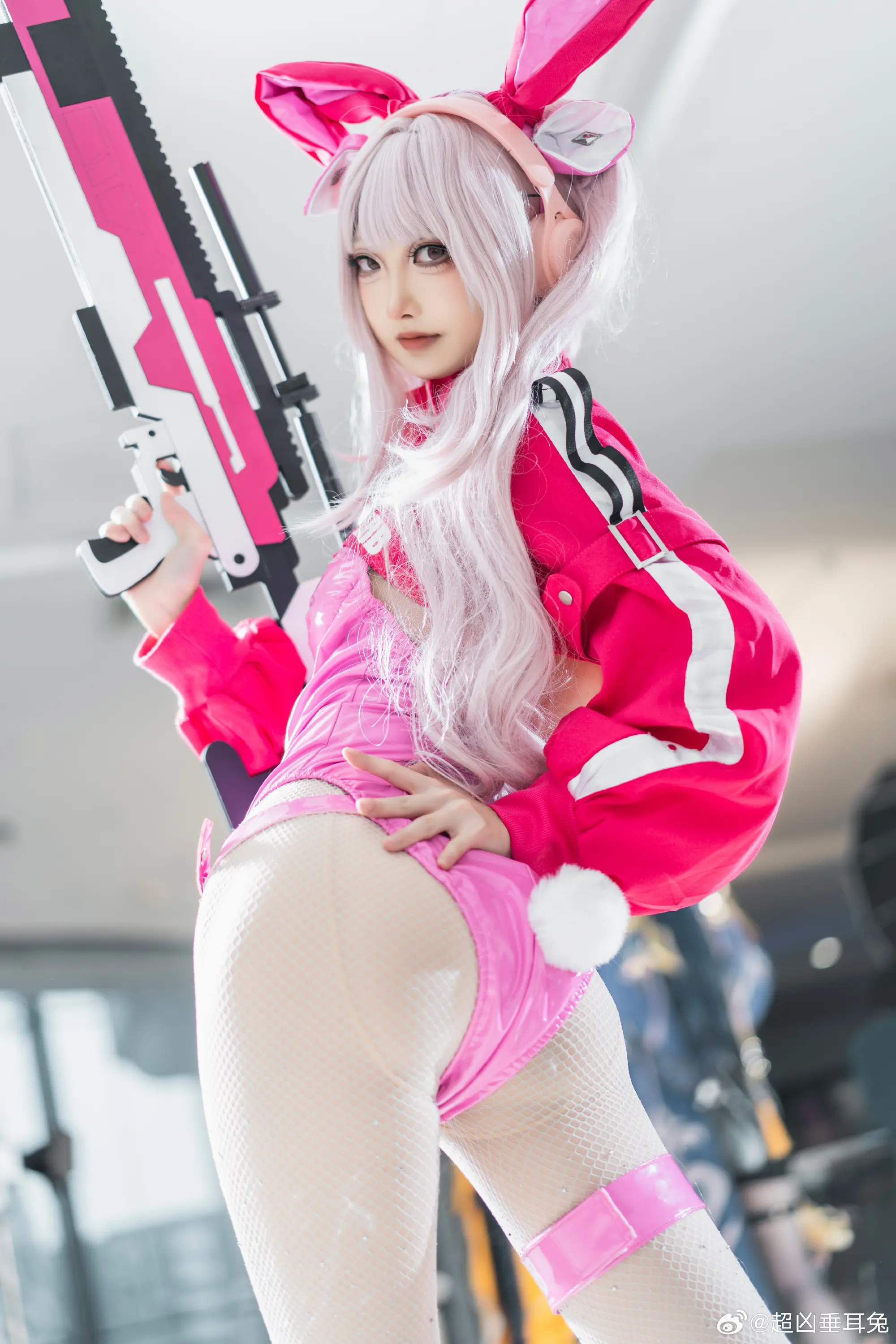 cosplay  NIKKE胜利女神 爱丽丝@超凶垂耳兔 COSPLAY-第4张