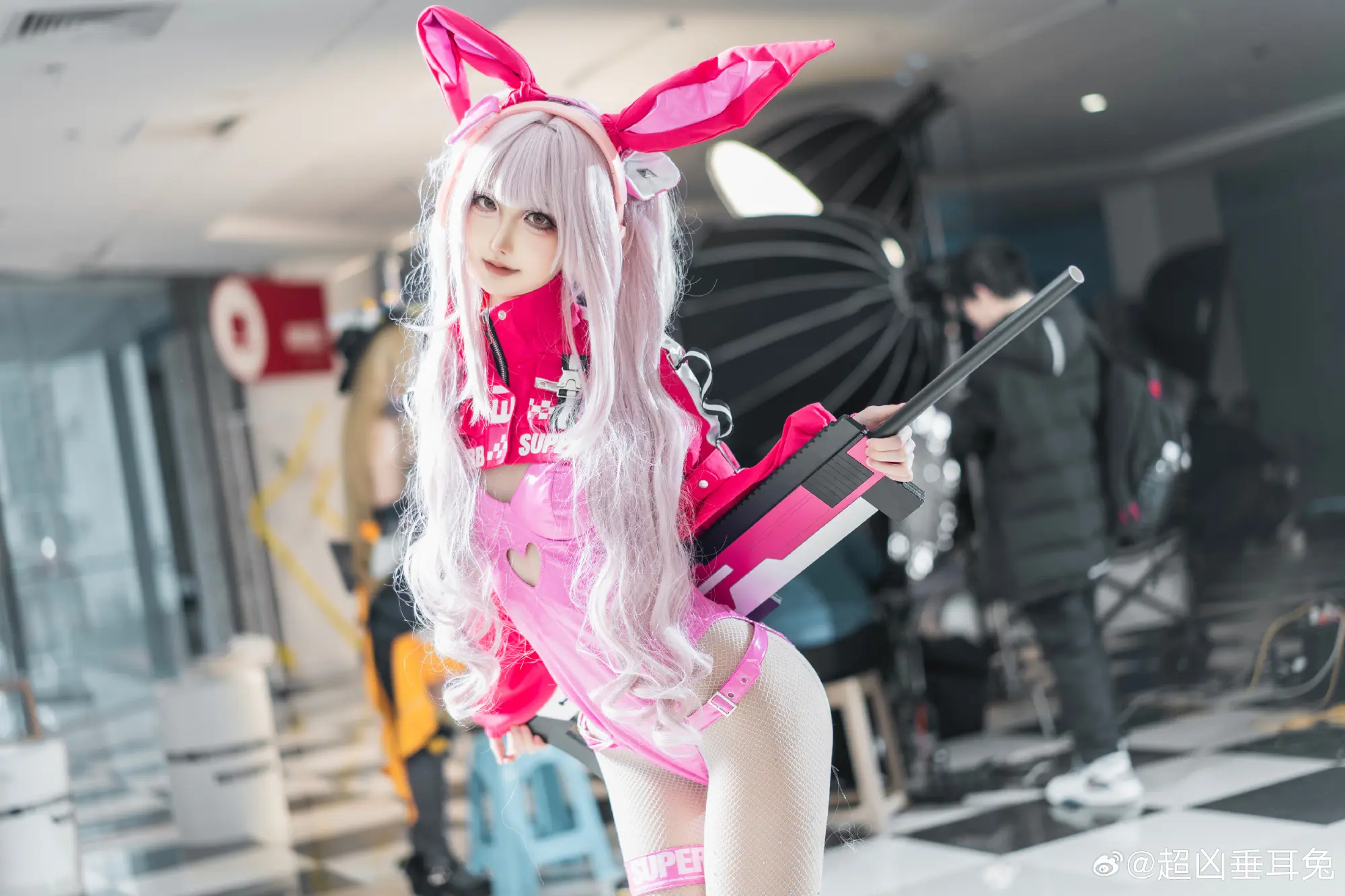 cosplay  NIKKE胜利女神 爱丽丝@超凶垂耳兔 COSPLAY-第5张