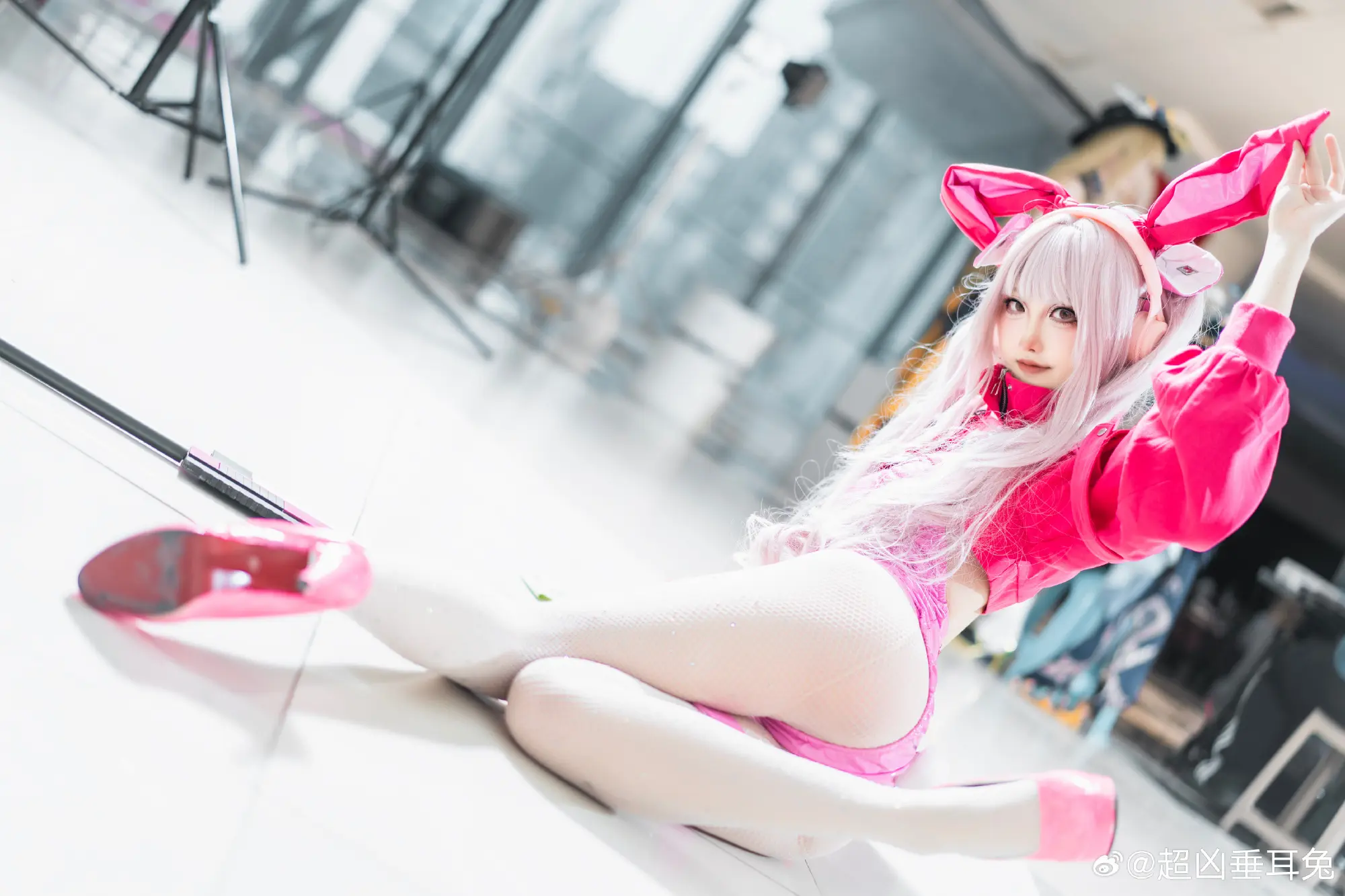 cosplay  NIKKE胜利女神 爱丽丝@超凶垂耳兔 COSPLAY-第3张