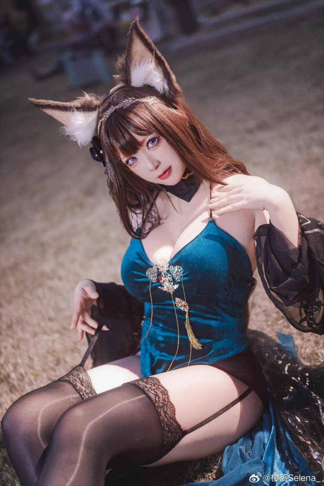 COSPLAY 碧蓝航线 天城@樱落Selena_-公众号小姨ai