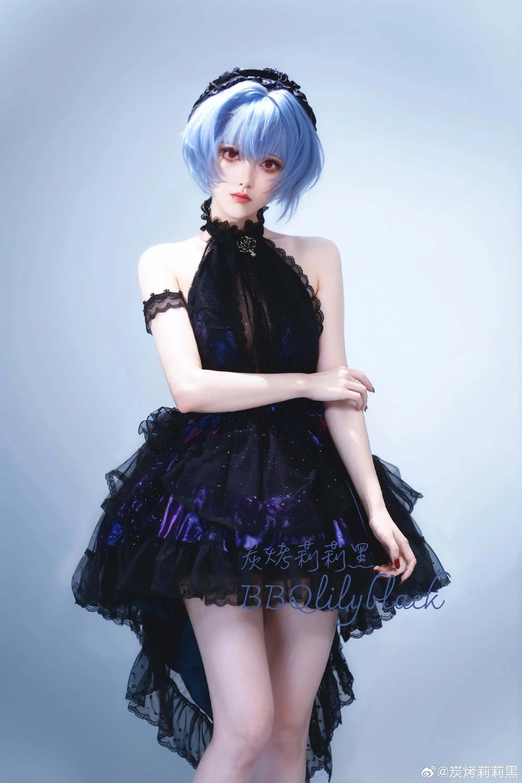 动漫Coser@炭烤莉莉黑 绫波丽-公众号小姨ai