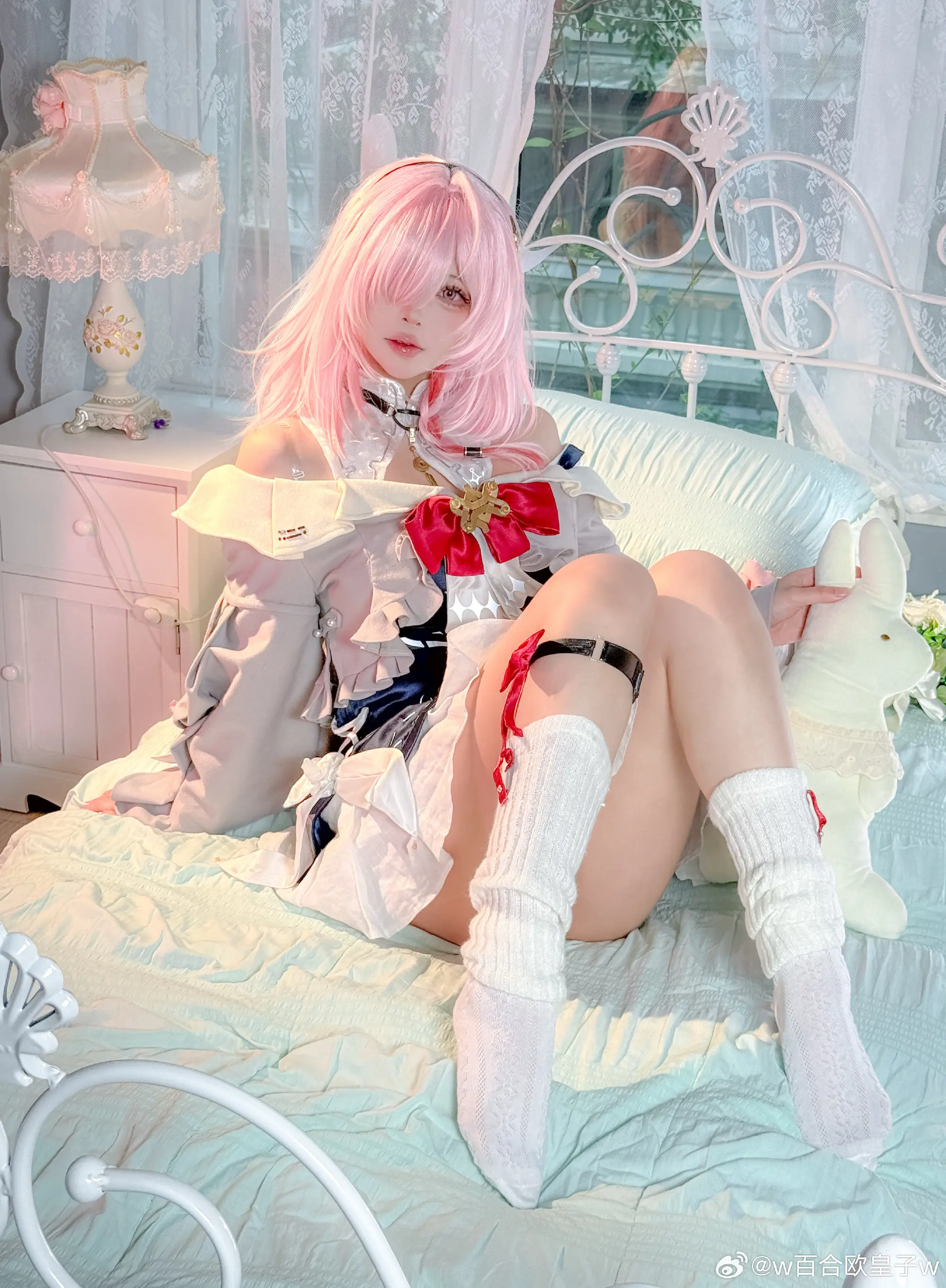 COSPLAY 小昙，是不是等了我很久？ 深空之眼 诗蔻蒂@w百合欧皇子w-公众号小姨ai