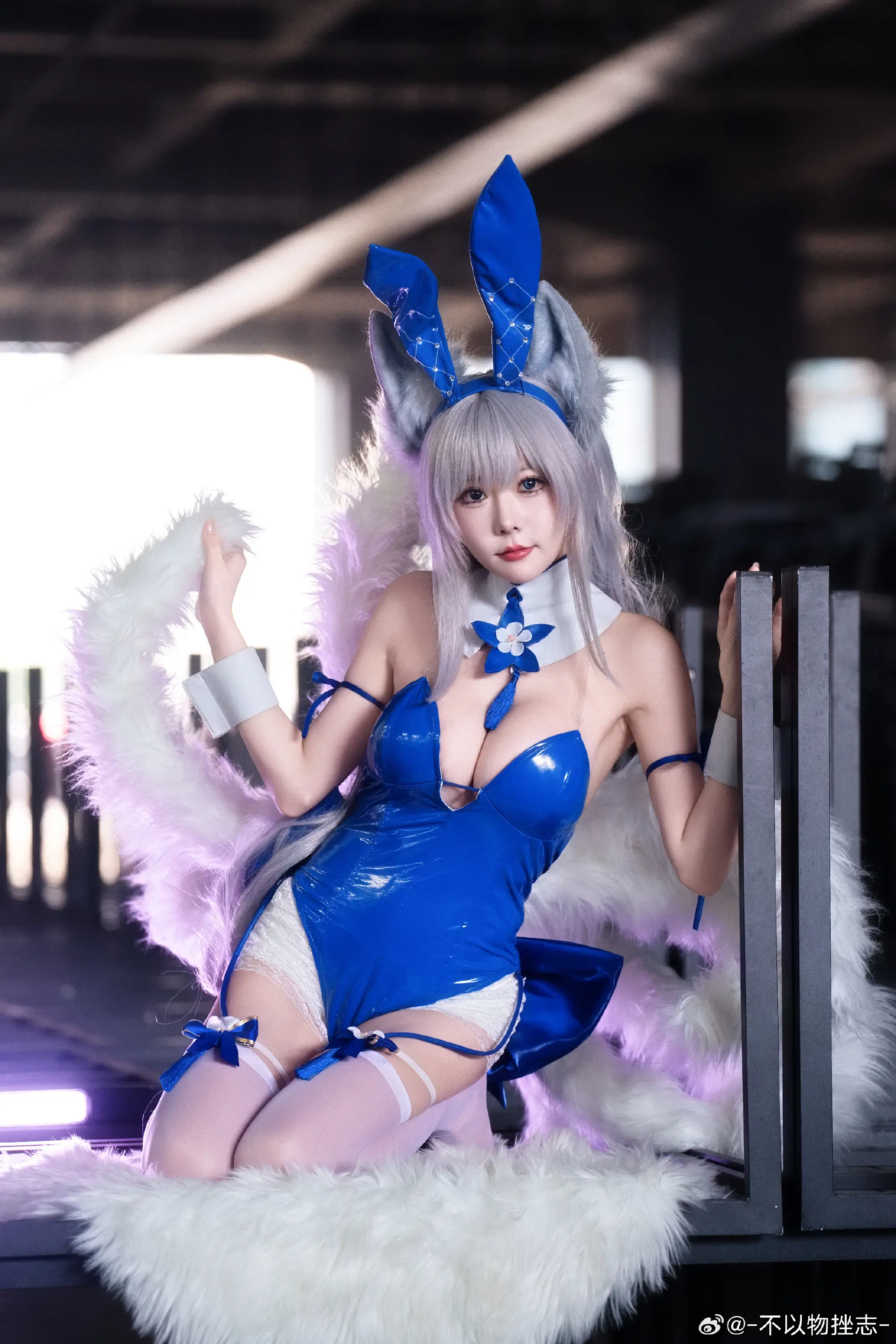 COSPLAY 碧蓝航线 信浓兔女郎@-不以物挫志--公众号小姨ai