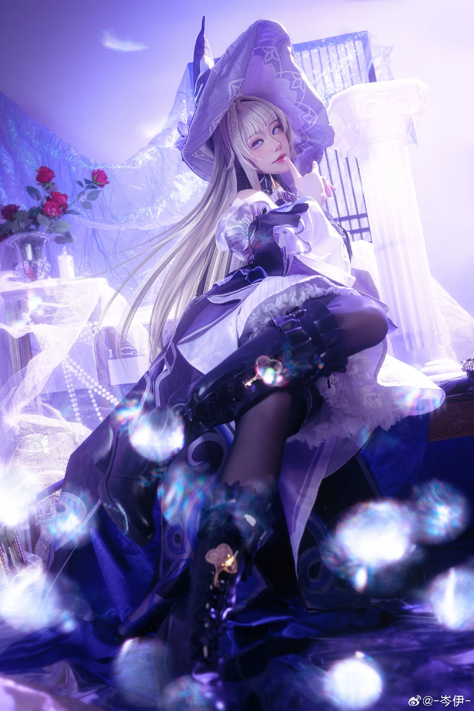 COSPLAY 不认识我了？人类，女性，年轻，貌美，可爱—— 星穹铁道 大黑塔@-岑伊--公众号小姨ai