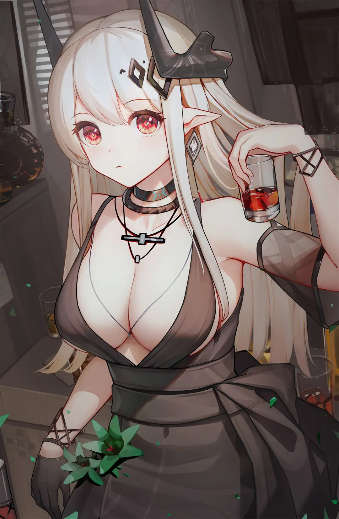 【插画美图】现在我只是罗德岛的干员，我服从您的指挥。明日方舟 泥岩插画壁纸特辑 P站美图-第1张