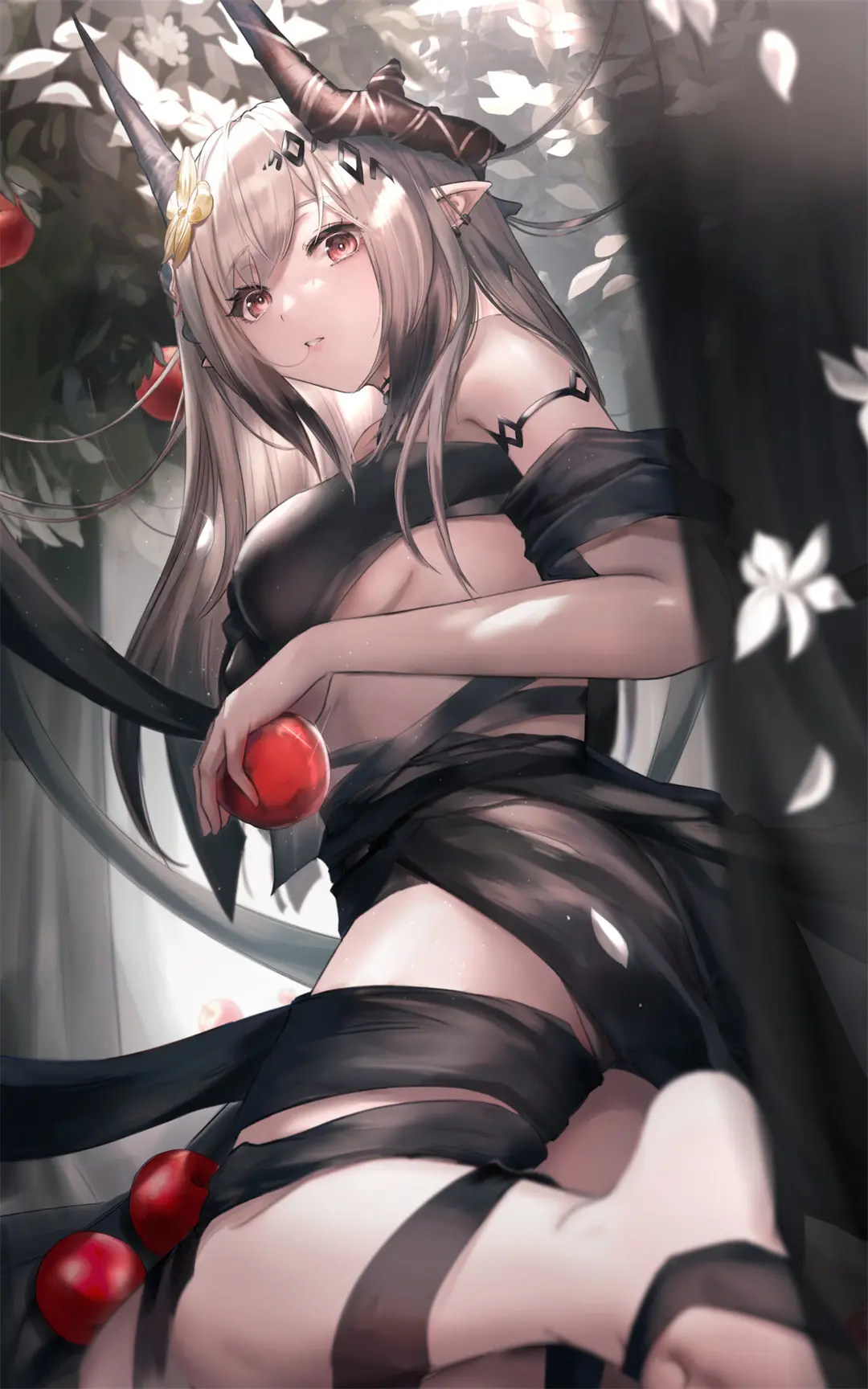 【插画美图】现在我只是罗德岛的干员，我服从您的指挥。明日方舟 泥岩插画壁纸特辑 P站美图-第4张