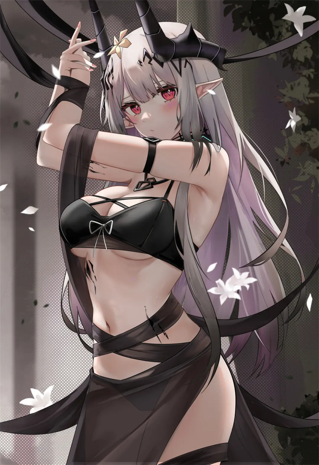 【插画美图】现在我只是罗德岛的干员，我服从您的指挥。明日方舟 泥岩插画壁纸特辑 P站美图-第10张