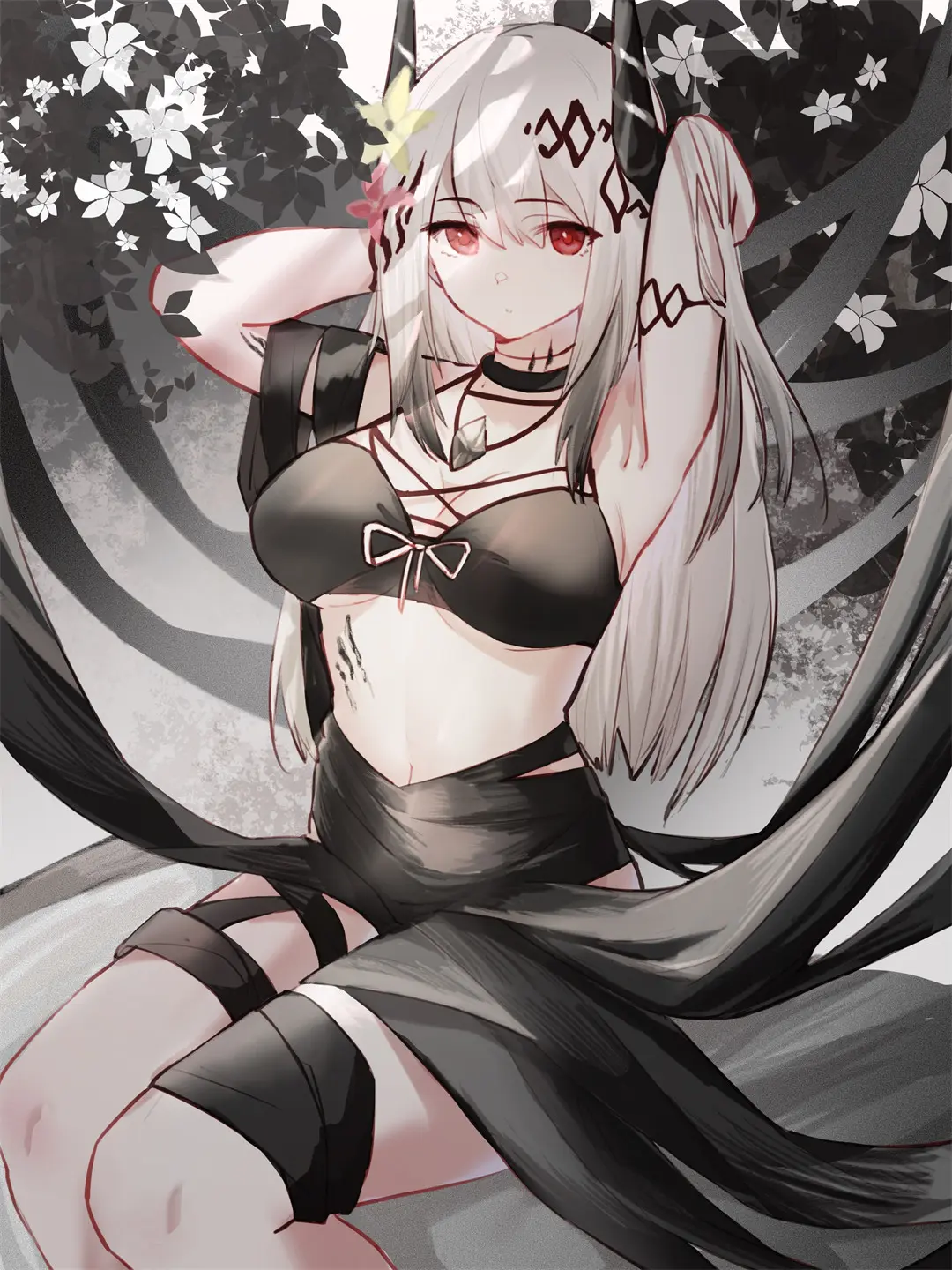 【插画美图】现在我只是罗德岛的干员，我服从您的指挥。明日方舟 泥岩插画壁纸特辑 P站美图-第11张