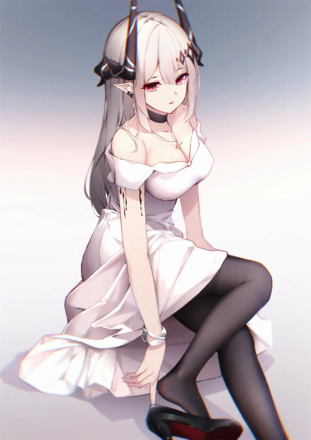 【插画美图】现在我只是罗德岛的干员，我服从您的指挥。明日方舟 泥岩插画壁纸特辑 P站美图-第14张