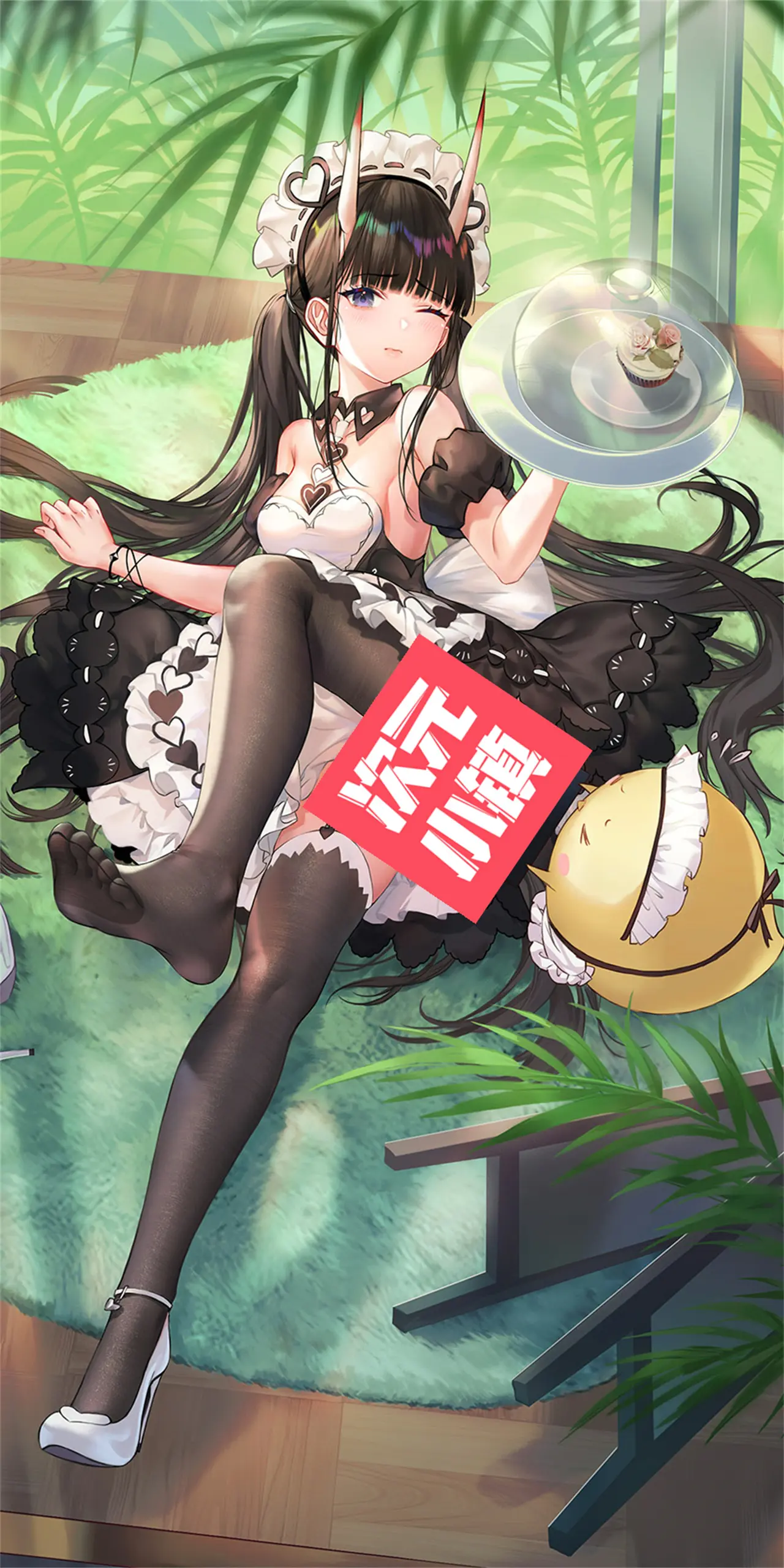 【插画美图】碧蓝航线特辑来了,能代、可畏、筑摩、柴郡、光辉、俾斯麦姐妹❤、企业 手机壁纸 P站美图-第1张