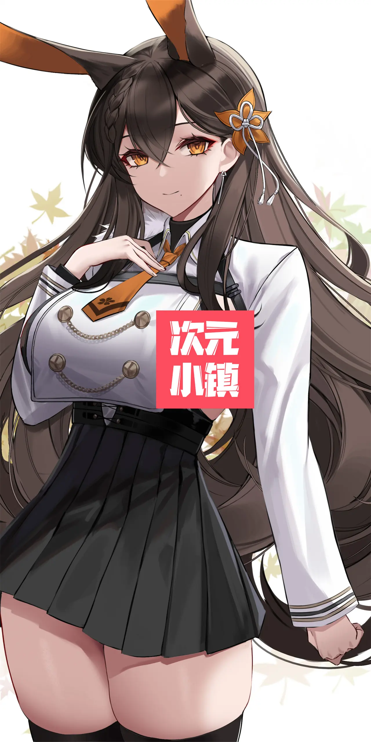 【插画美图】碧蓝航线特辑来了,能代、可畏、筑摩、柴郡、光辉、俾斯麦姐妹❤、企业 手机壁纸 P站美图-第6张