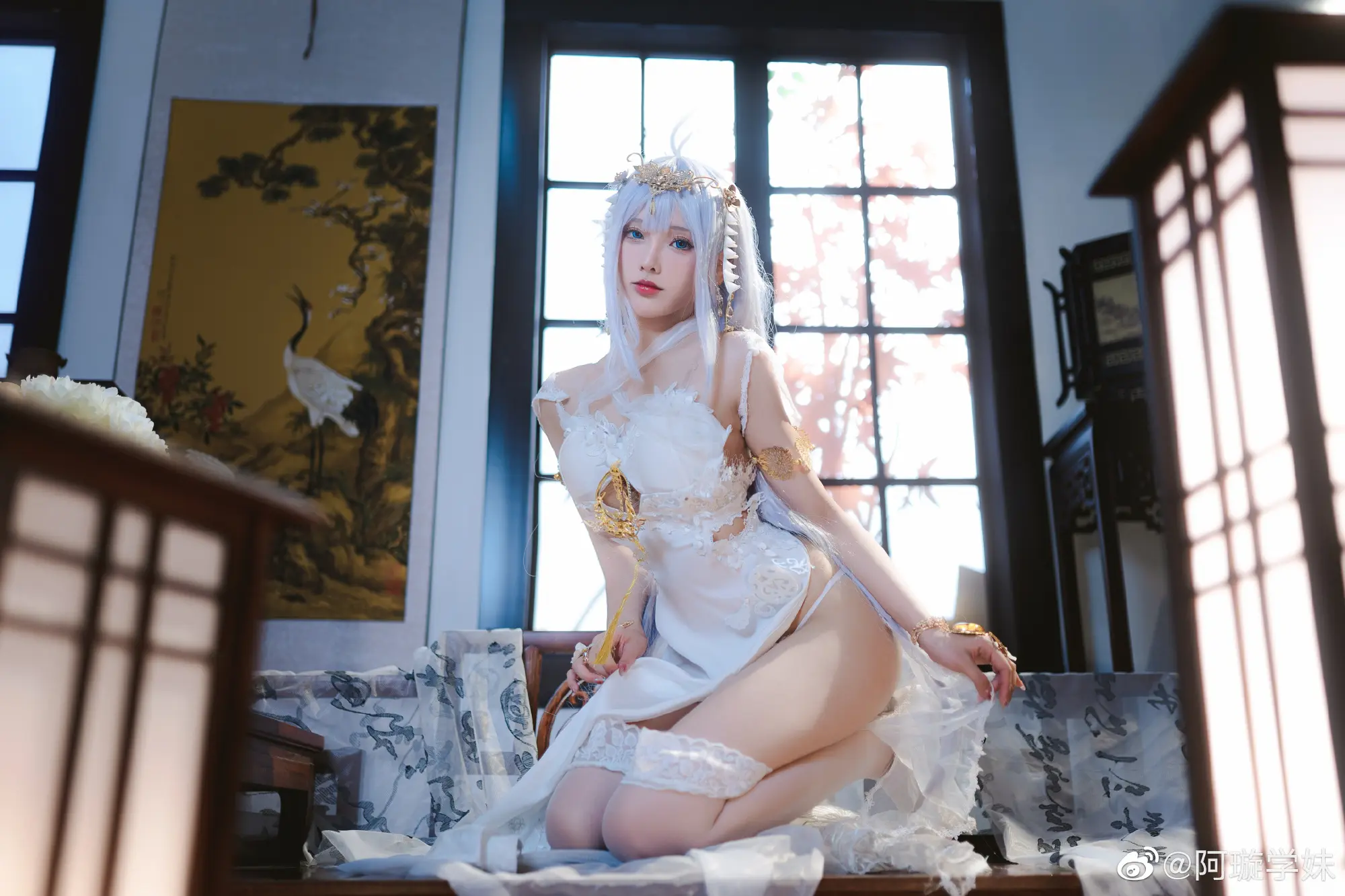 探求的水月之涧🌙 碧蓝航线 埃姆登@阿璇学妹 COSPLAY-第4张