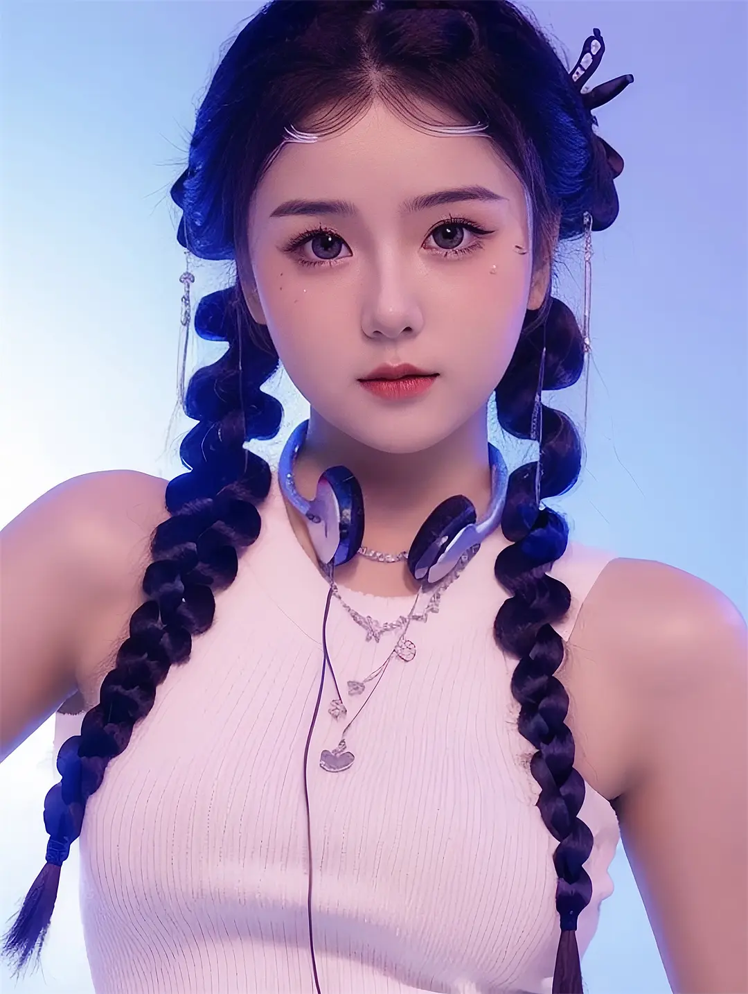 美女壁纸 | 爱意深锁城外 苦等伊人归 壁纸-第5张