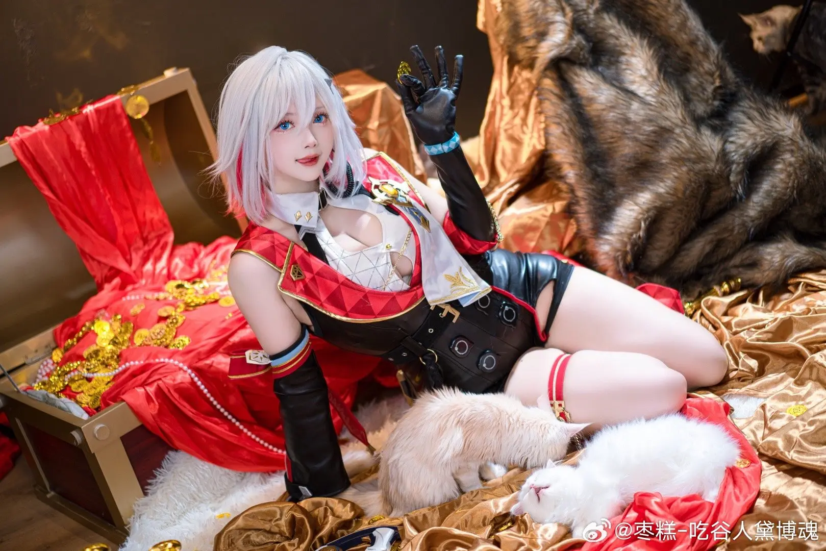 COSPLAY 时间不等人，不妨现在就开始吧！ 崩坏：星穹铁道 托帕@枣糕-吃谷人黛博魂 COSPLAY-第8张