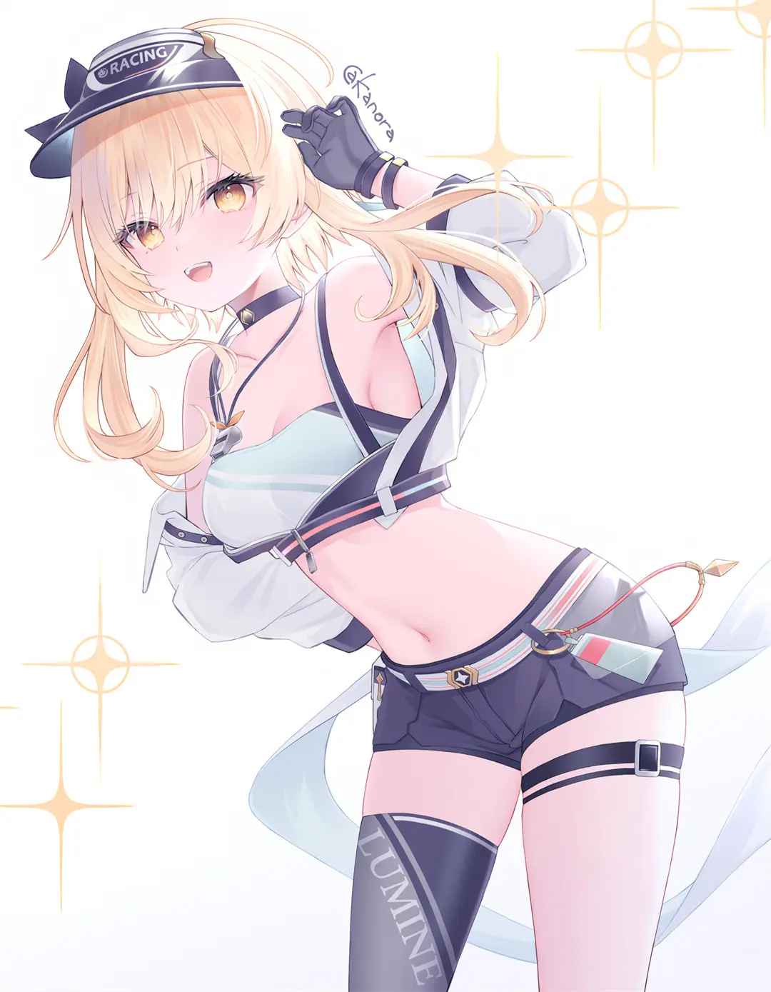 【动漫壁纸】崩坏：星穹铁道 阮梅 原神 萤 碧蓝档案 圣园弥香 插画美图推荐-公众号小姨ai