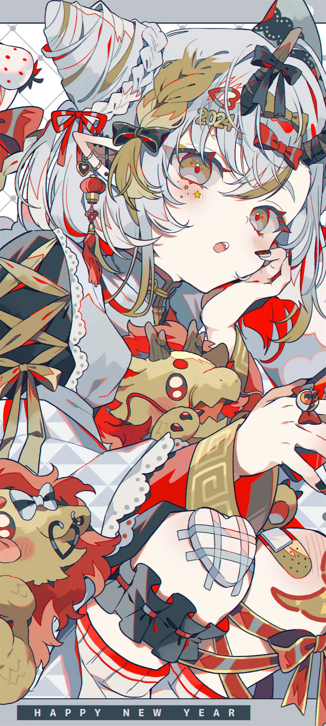 动漫壁纸 | 大海的呼啸声淹没了离别时的黄昏 P站美图-第12张