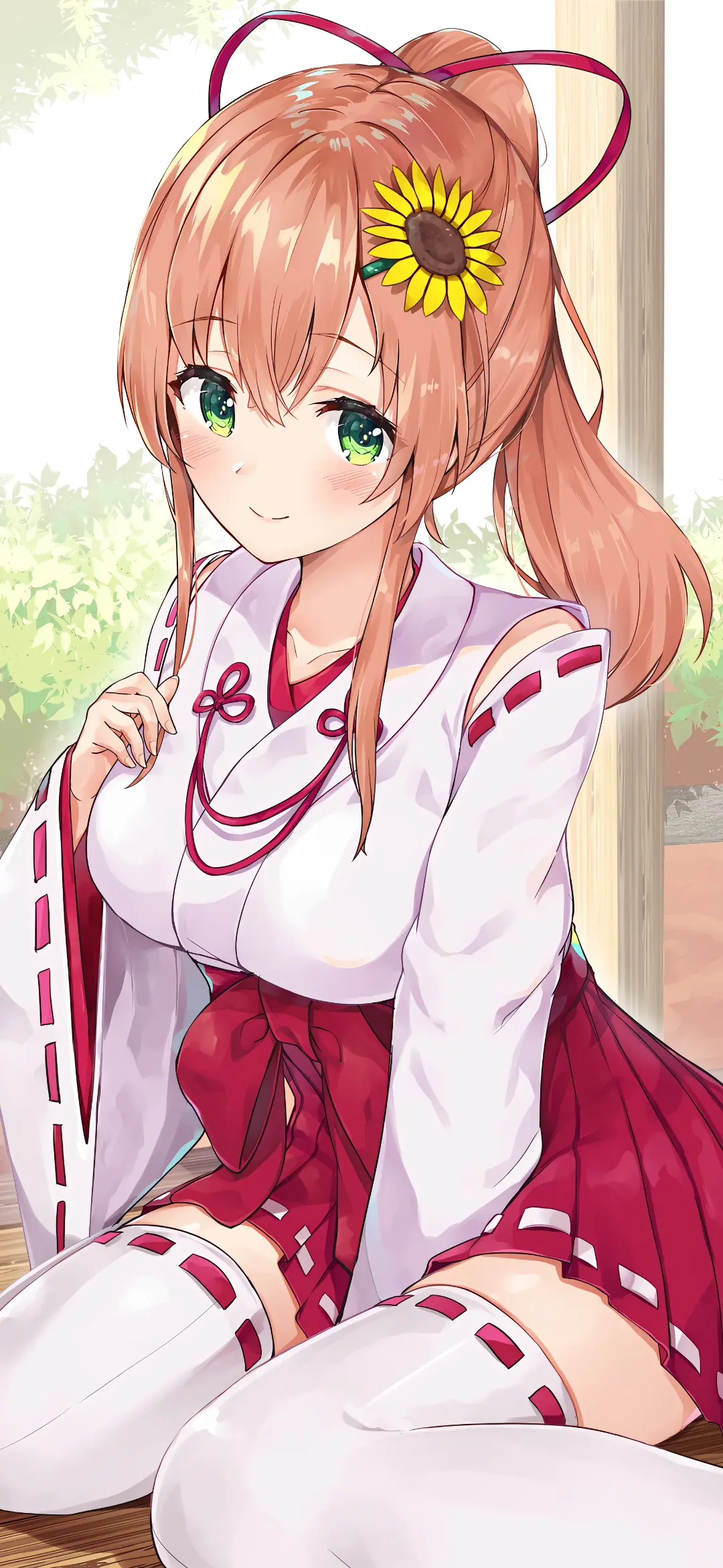 【动漫壁纸】爆爆 原神 八重神子 芙宁娜 申鹤 崩坏 符玄 JK制服 插画推荐 壁纸-第4张
