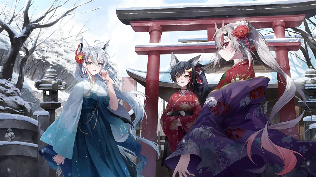 【动漫壁纸】原神 萤 胡桃 虚拟主播 雪花拉米 初音未来 美图推荐 壁纸-第19张