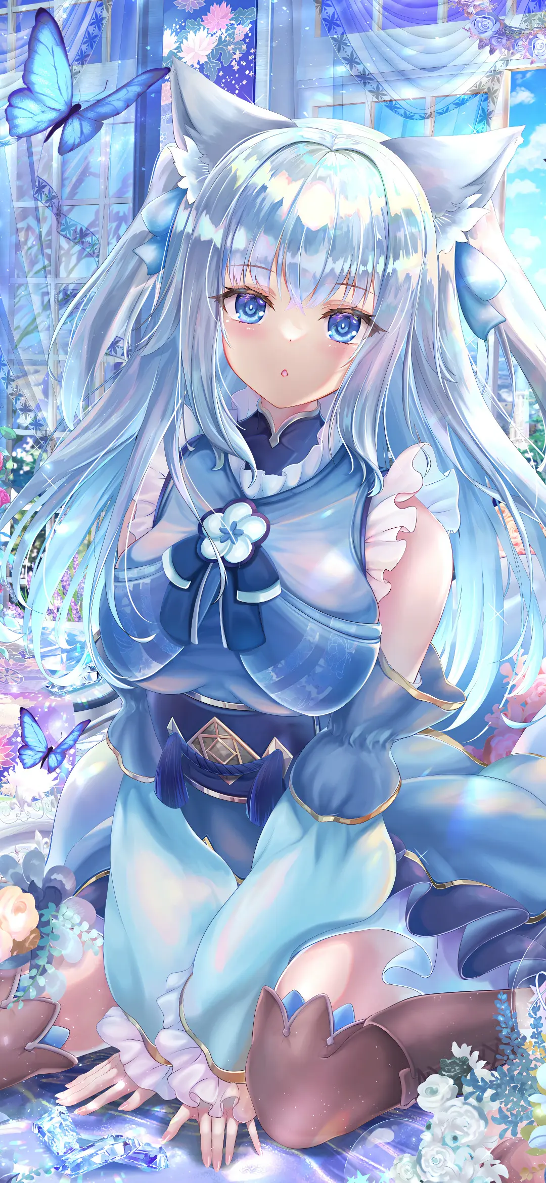 【动漫壁纸】虚拟主播 雪花拉米 初音未来 原神芙宁娜 JK制服少女 美图推荐 壁纸-第6张