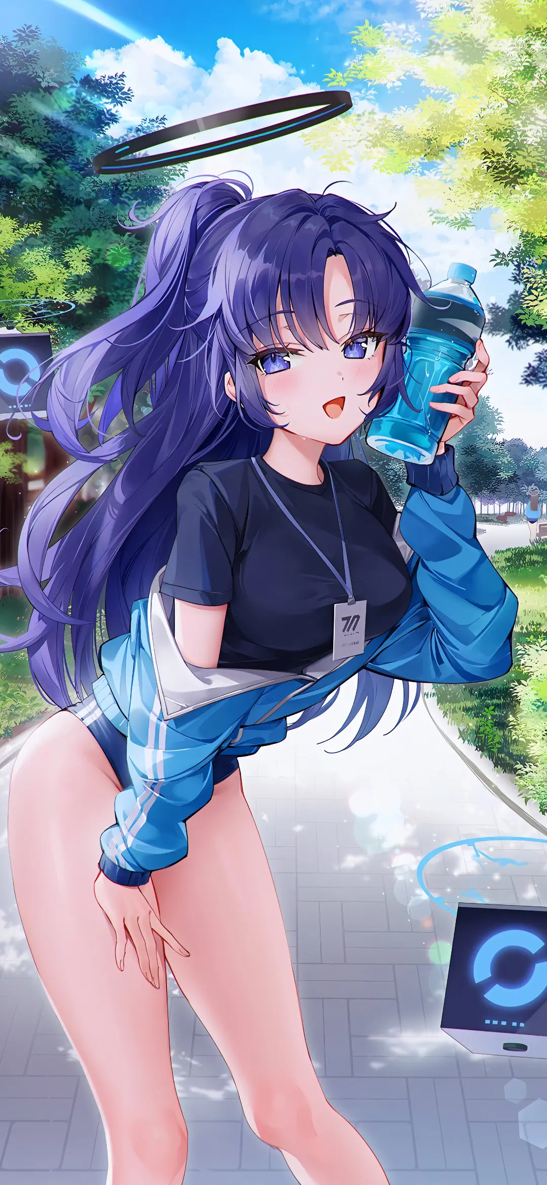 【动漫壁纸】原神 刻晴 碧蓝档案 早濑优香 黄毛JK少女 美图推荐 壁纸-第1张