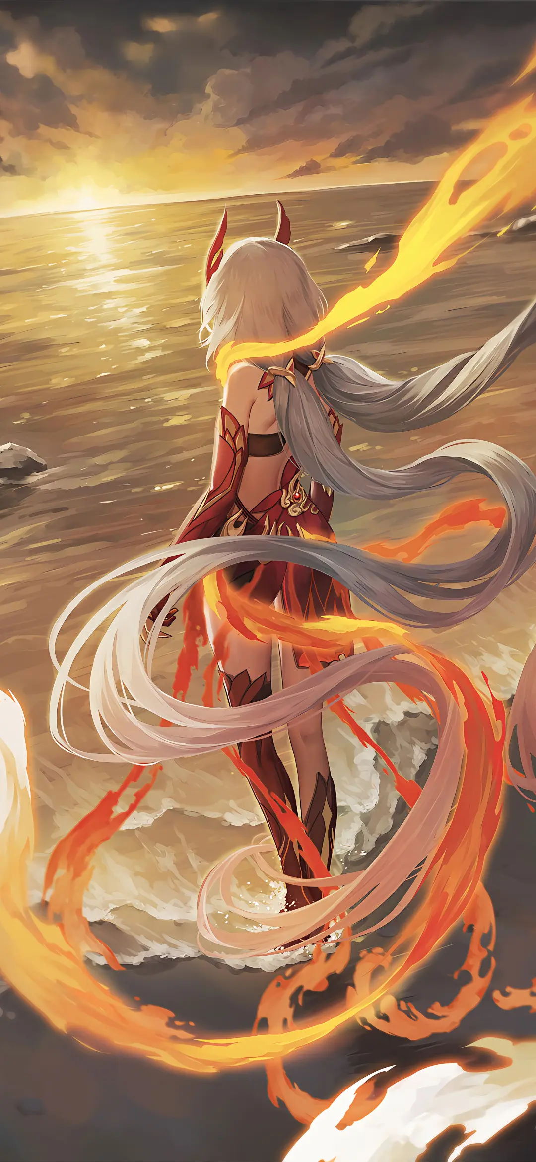 【动漫壁纸】原神 刻晴 碧蓝档案 早濑优香 黄毛JK少女 美图推荐 壁纸-第7张