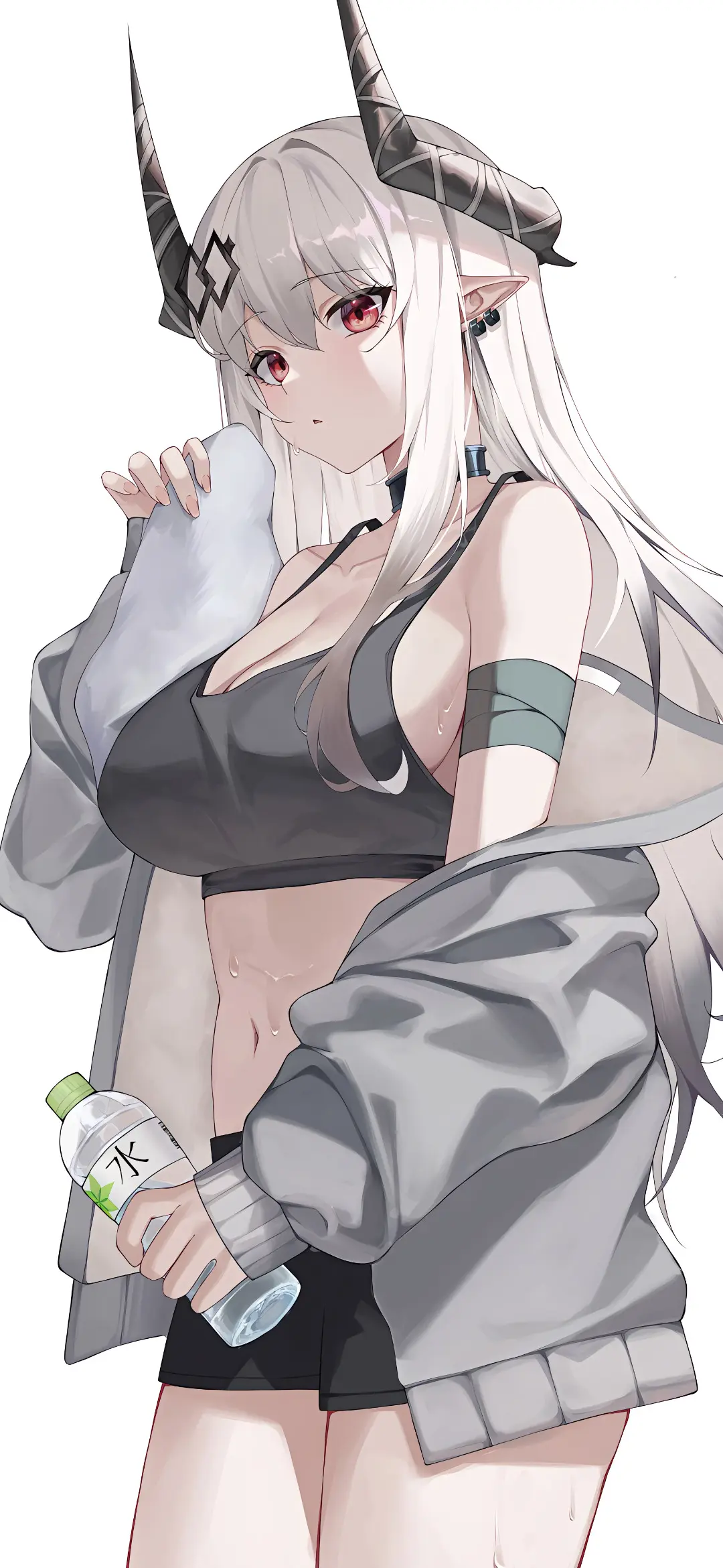 【动漫壁纸】明日方舟 浊心斯卡蒂 碧蓝档案 砂狼 飞鸟马时 崩坏 阮梅 美图推荐-公众号小姨ai