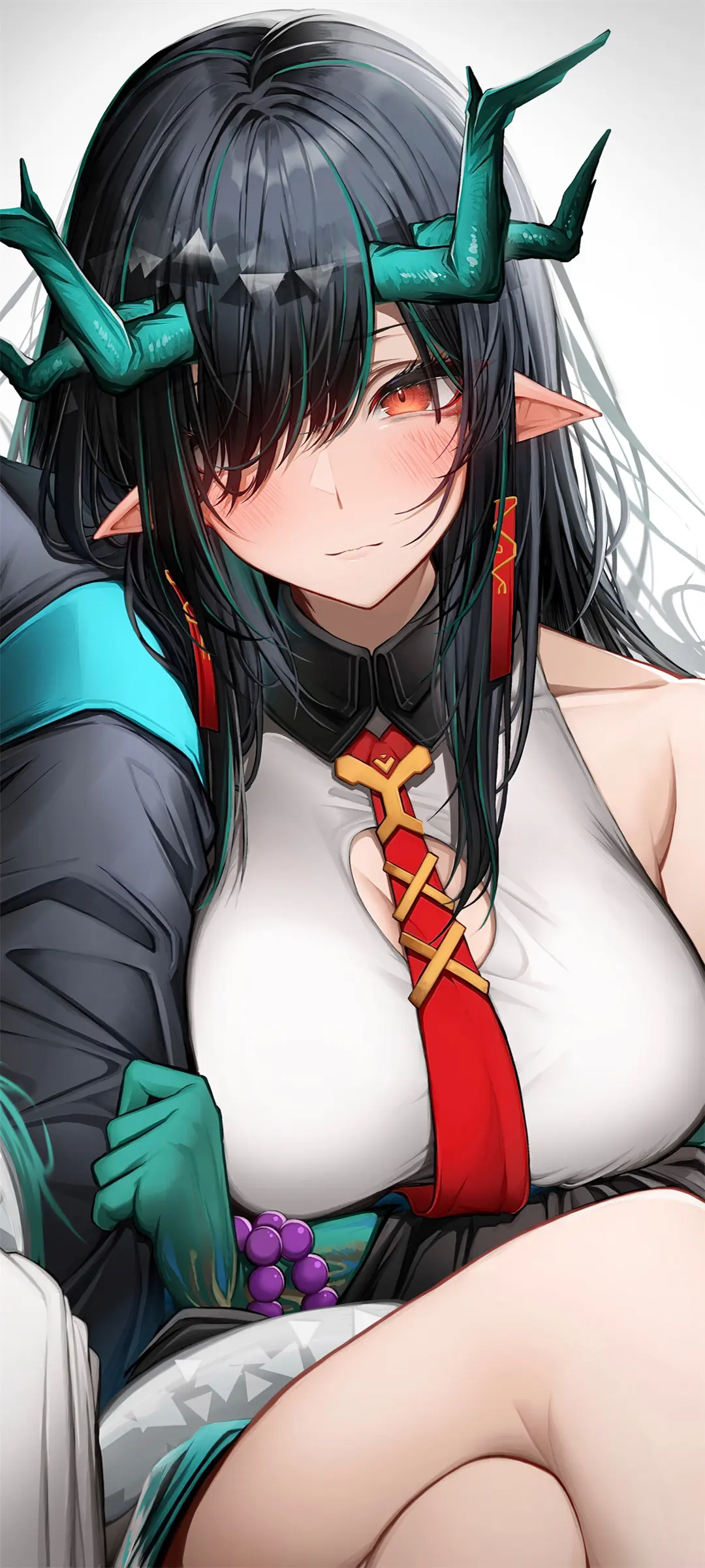 【动漫壁纸】明日方舟 兽耳安洁莉娜 崩坏 符玄 景元 原神 申鹤 冬风又起残杯冷 壁纸-第4张