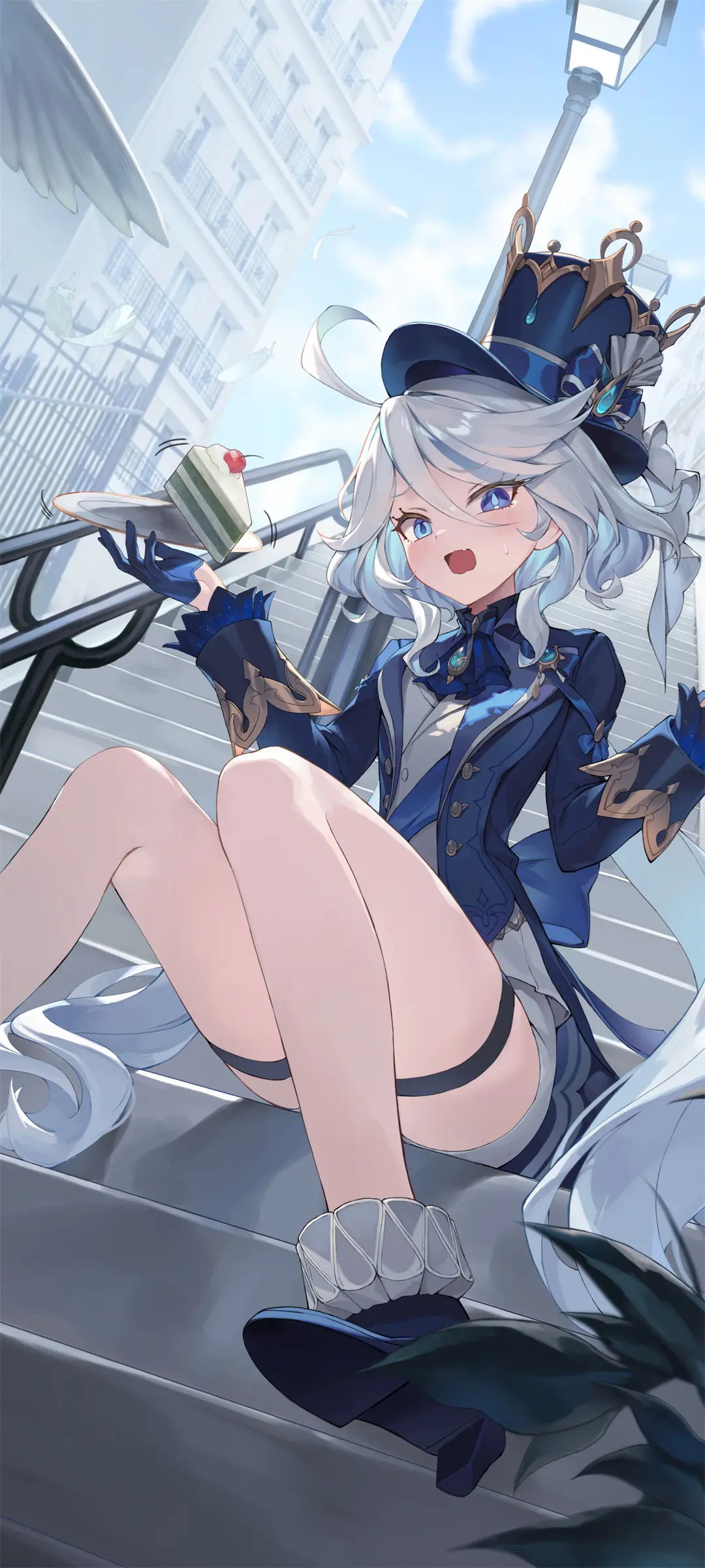 【动漫壁纸】明日方舟 兽耳安洁莉娜 崩坏 符玄 景元 原神 申鹤 冬风又起残杯冷 壁纸-第5张
