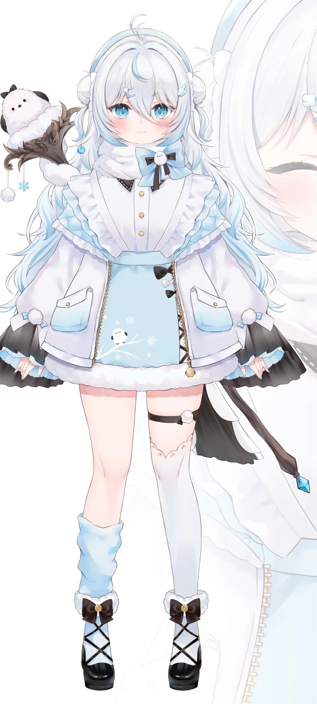 【动漫壁纸】明日方舟 兽耳安洁莉娜 崩坏 符玄 景元 原神 申鹤 冬风又起残杯冷 壁纸-第11张