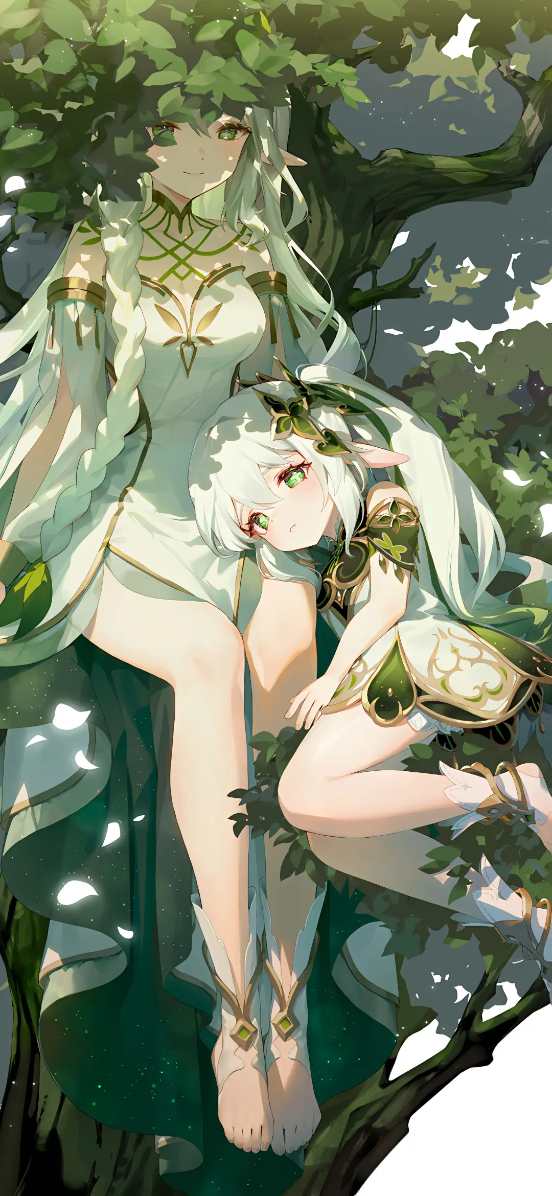 【动漫壁纸】小草神纳西妲  芙宁娜 神里绫华 早濑优香-公众号小姨ai