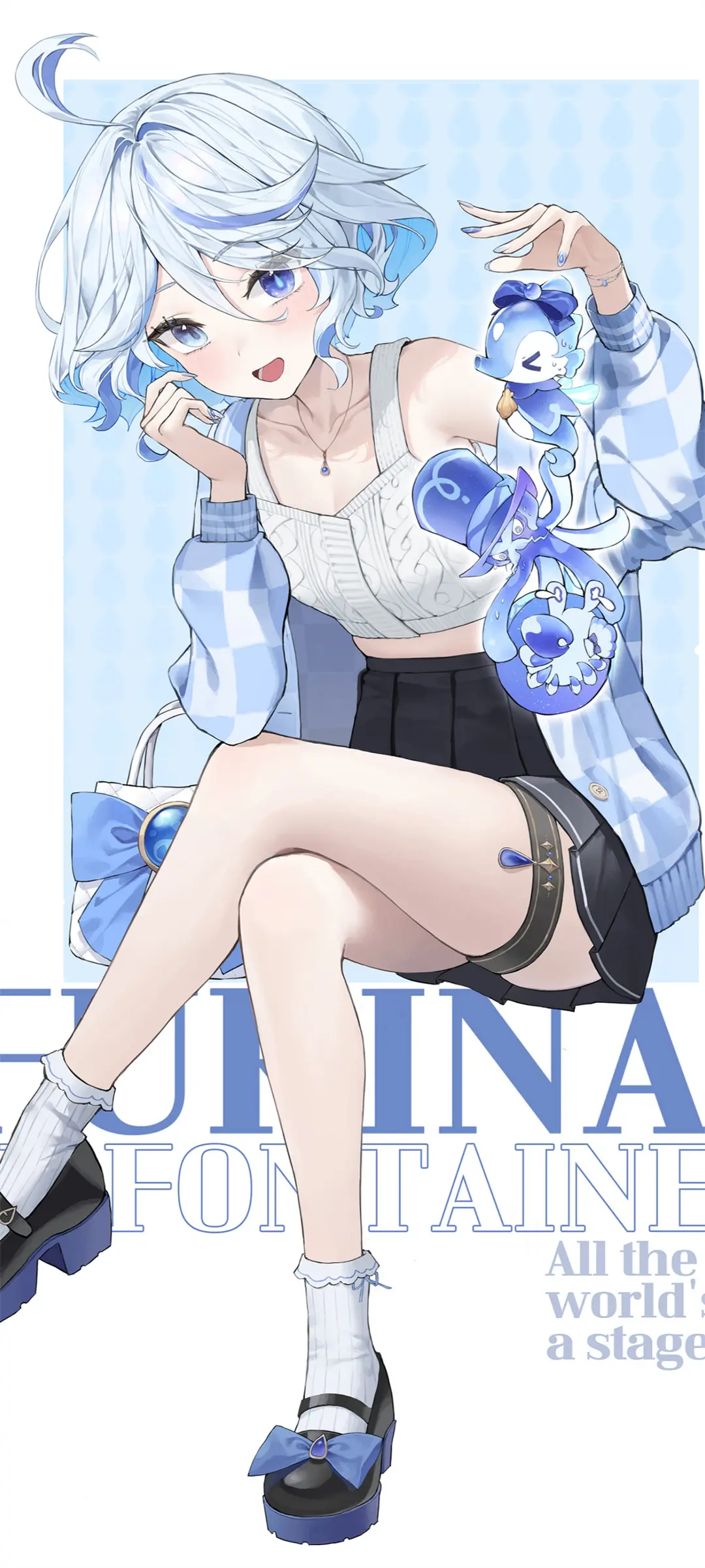 【动漫壁纸】崩坏 花火 小胡桃 心海 芙宁娜 Miku初音未来 明天会比今天更喜欢你 壁纸-第3张