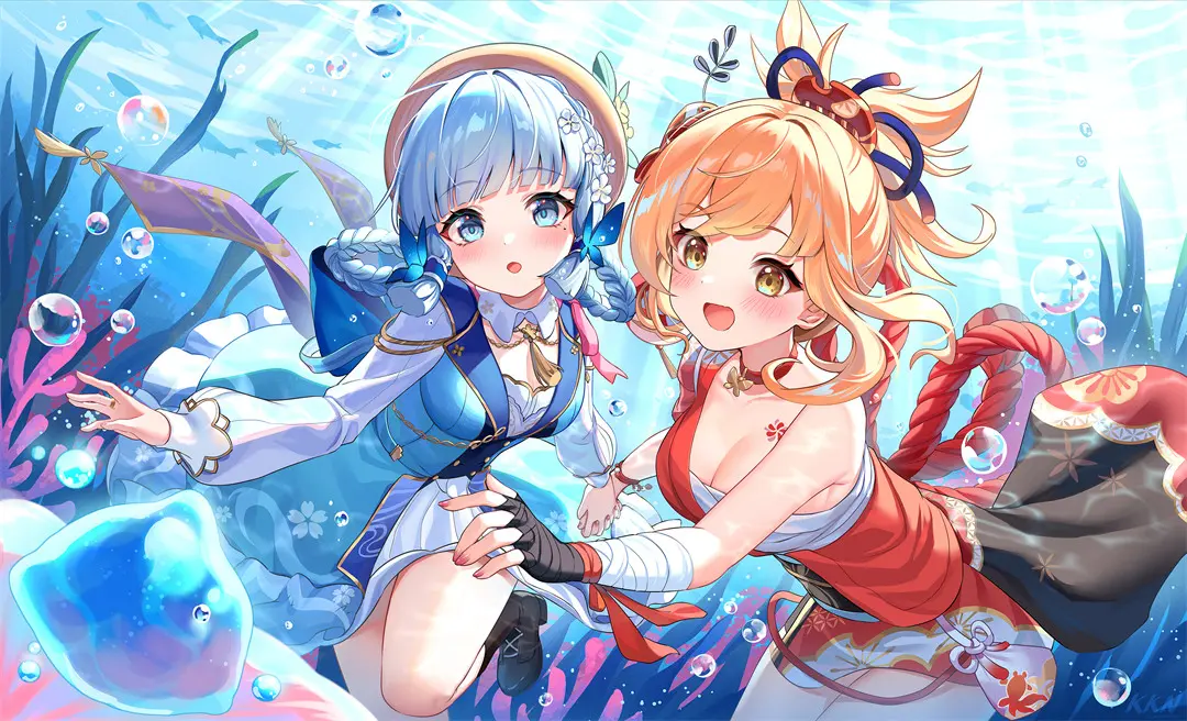 【动漫壁纸】崩坏 花火 小胡桃 心海 芙宁娜 Miku初音未来 明天会比今天更喜欢你 壁纸-第21张