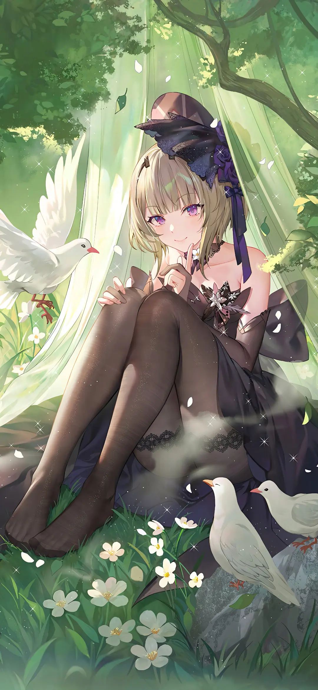 【动漫壁纸】崩坏：星穹铁道 卡芙卡  JK制服 才知失恋仿佛踏过生与死 壁纸-第10张