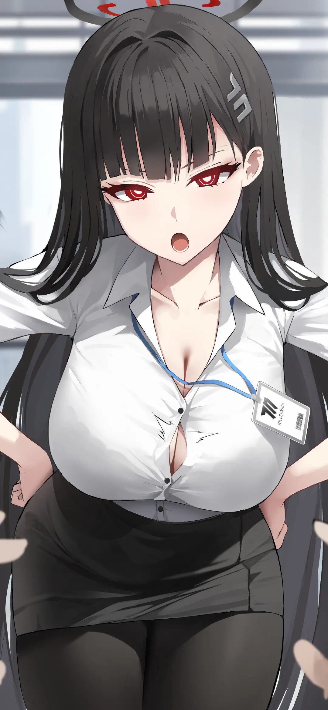 【动漫壁纸】泳装 黑丝少女 雷电将军 风纪委员 我们一同追着心中的梦想 壁纸-第10张