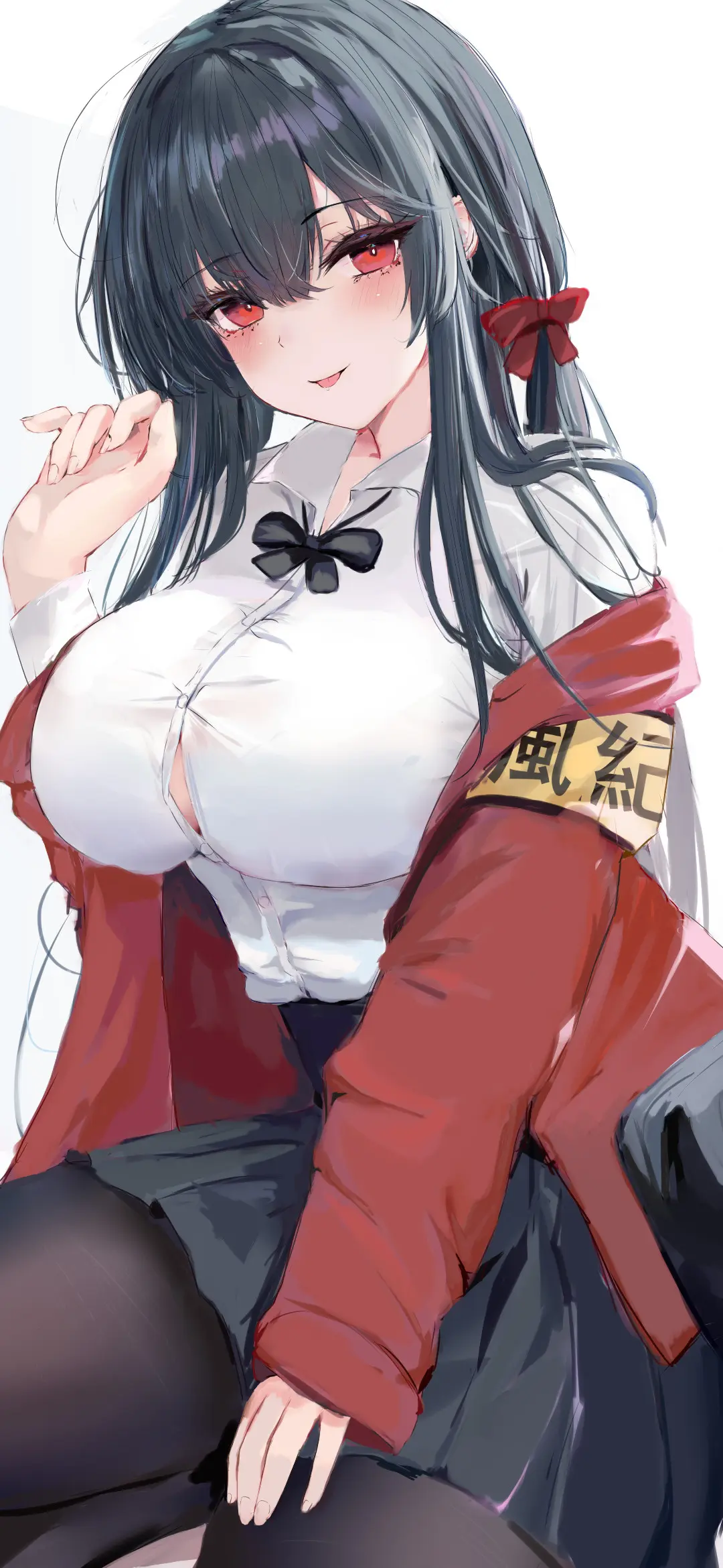 【动漫壁纸】泳装 黑丝少女 雷电将军 风纪委员 我们一同追着心中的梦想-公众号小姨ai