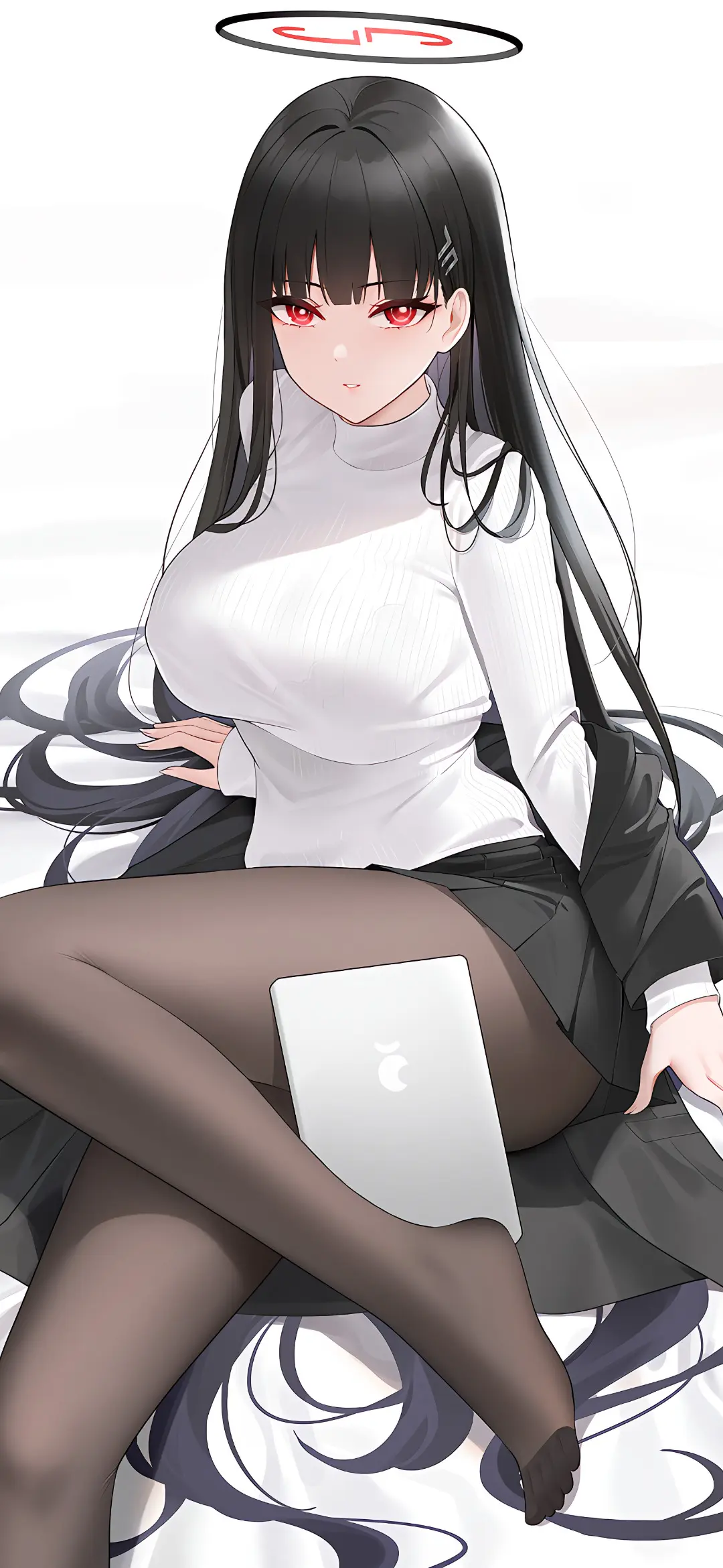 【动漫壁纸】泳装 黑丝少女 雷电将军 风纪委员 我们一同追着心中的梦想 壁纸-第20张