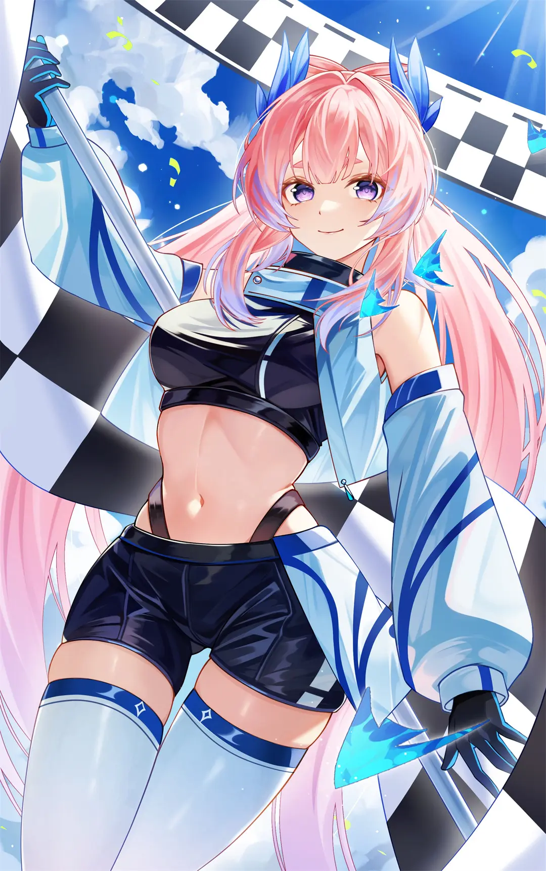 【动漫壁纸】山田杏奈 星穹铁道 花火 碧蓝档案 空崎日奈 插画美图推荐-公众号小姨ai