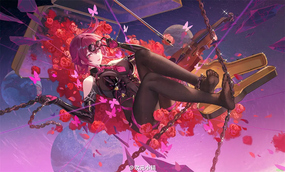 【动漫壁纸】原神 妮露 甘雨 白色连衣裙花束 碧蓝档案 黒舘ハルナ插画美图推荐 壁纸-第19张