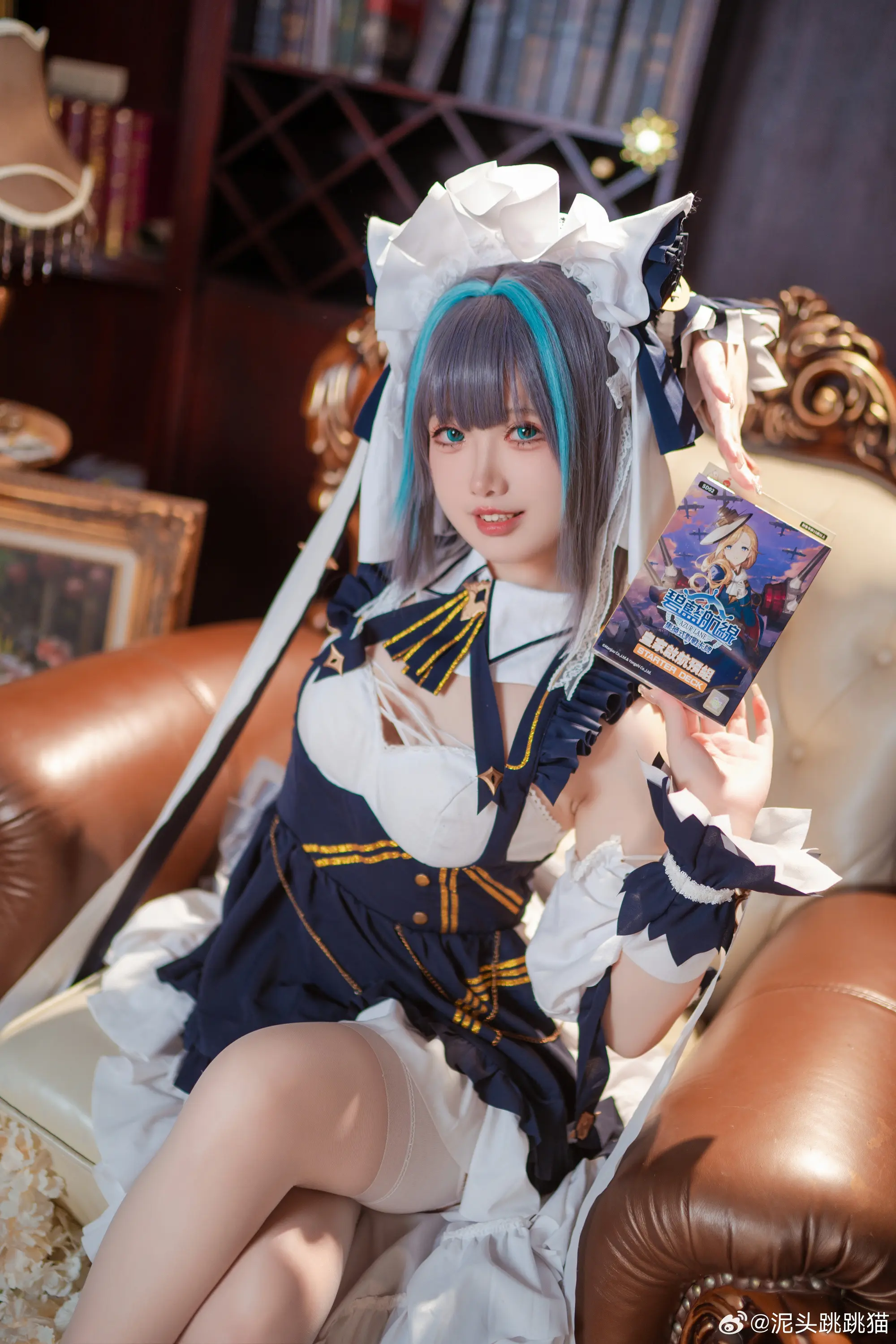 亲爱的，嘿！这是今天份的爱的拥抱哦～ 碧蓝航线@泥头跳跳猫 COSPLAY-第3张
