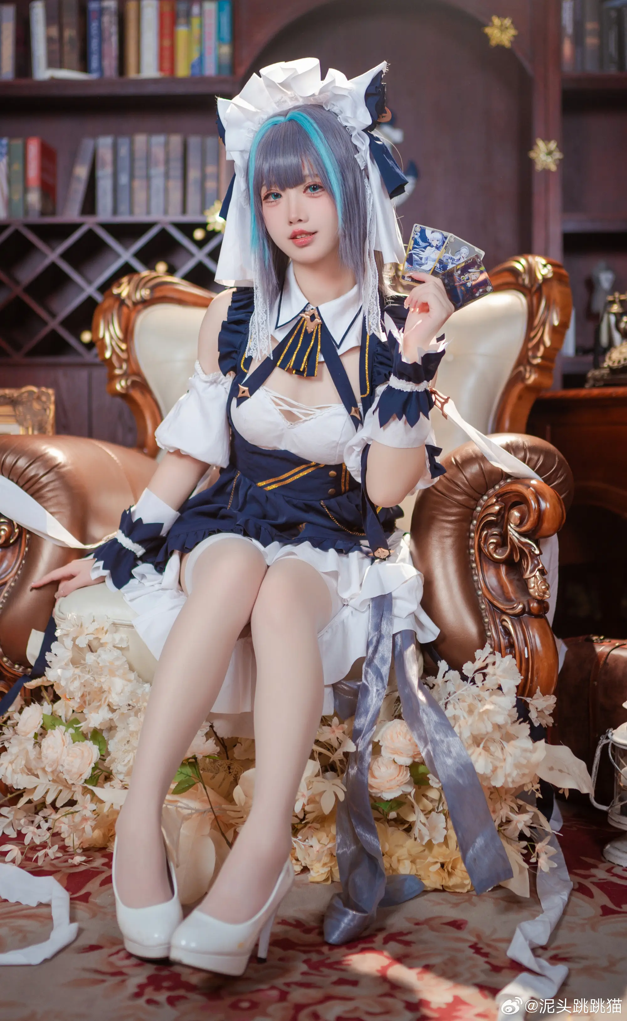 亲爱的，嘿！这是今天份的爱的拥抱哦～ 碧蓝航线@泥头跳跳猫 COSPLAY-第5张