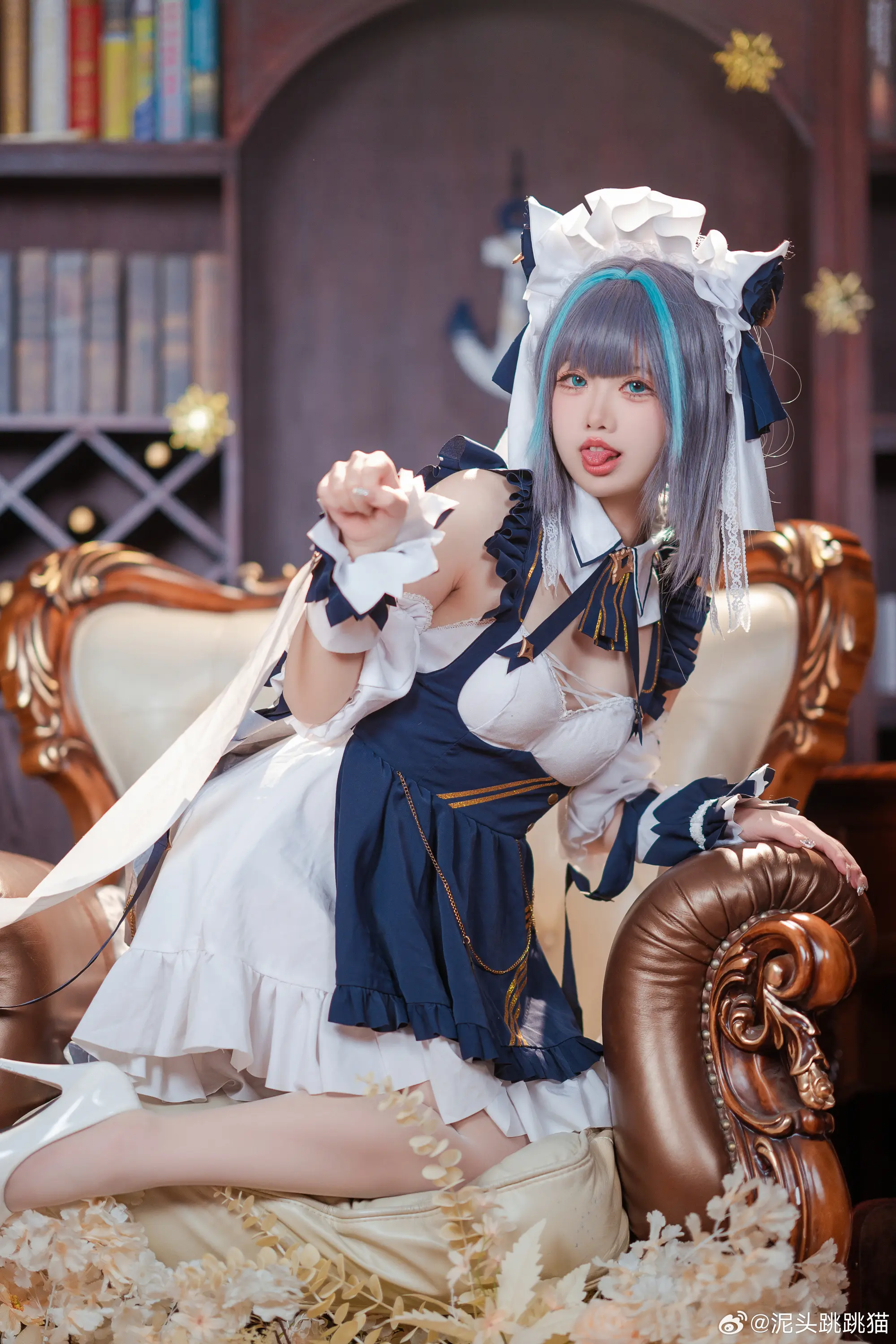 亲爱的，嘿！这是今天份的爱的拥抱哦～ 碧蓝航线@泥头跳跳猫 COSPLAY-第6张