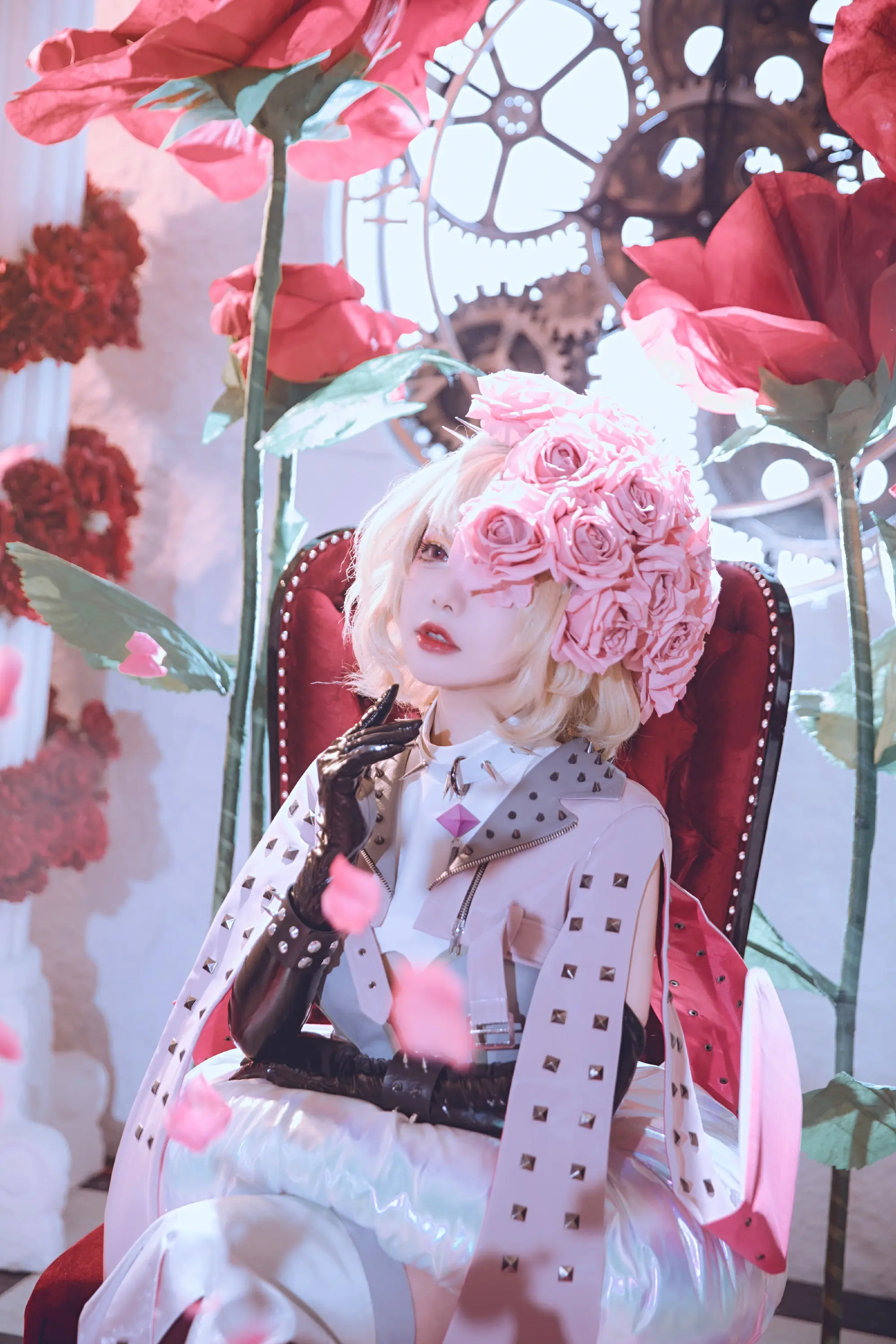 COSPLAY 小心，玫瑰有刺哦~☆众神派对 玫瑰市长:弗丽嘉之力-阿比盖尔@六二二同学-公众号小姨ai