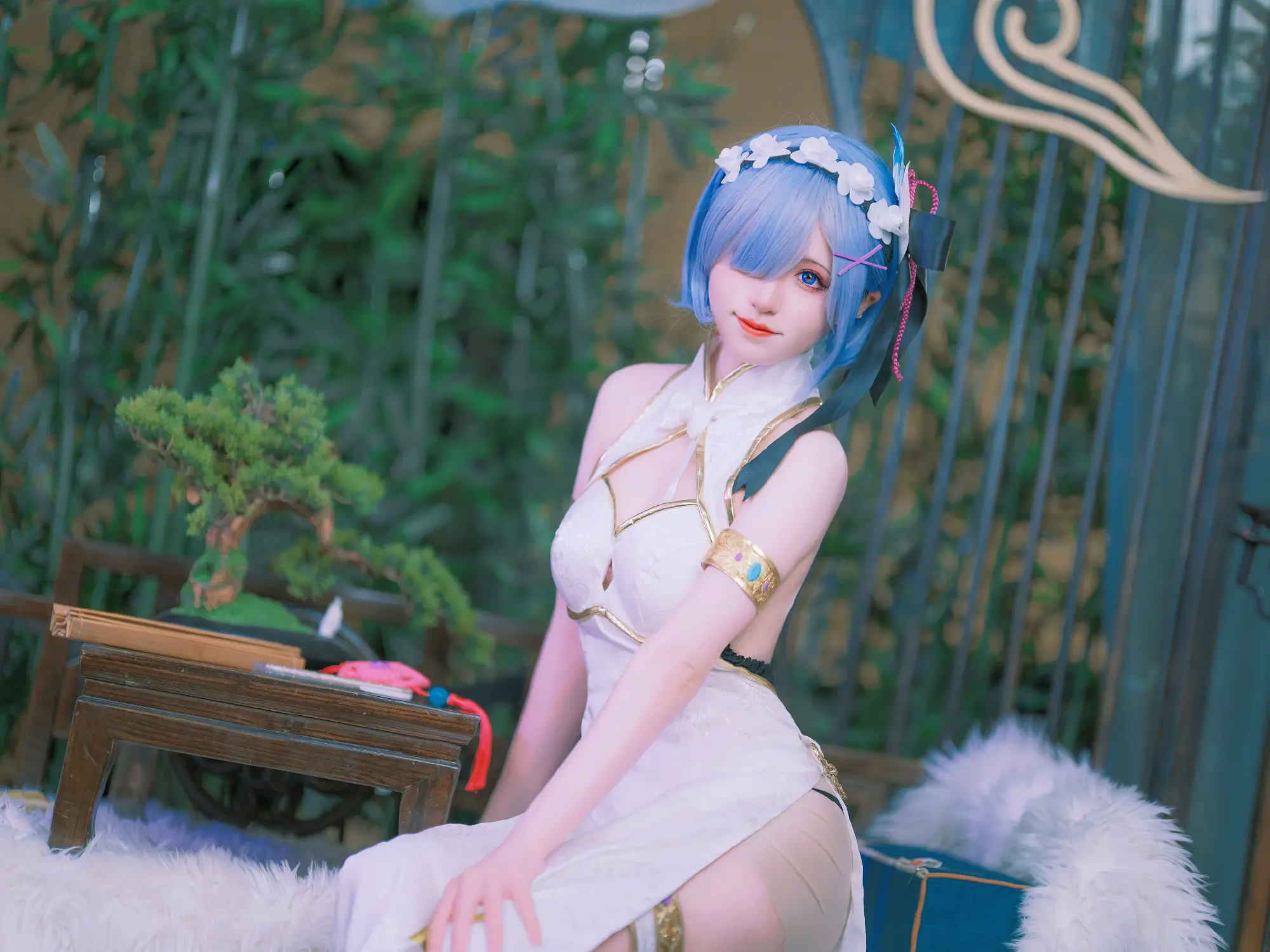 COSPLAY Re:从零开始的异世界生活 蕾姆@双木扶苏-公众号小姨ai