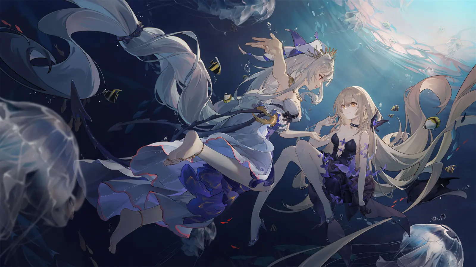 【动漫壁纸】崩坏：星穹铁道 寒鸦 符玄  花火 卡芙卡 洗尽铅华归去 万丈天光来相逢 壁纸-第11张