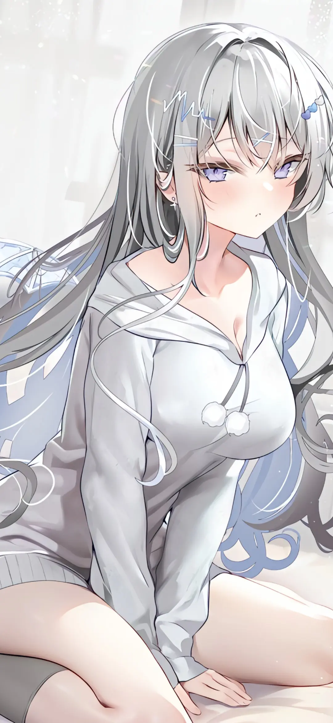【动漫壁纸】白毛兽耳少女 崩坏：星穹铁道 克拉拉 雁字归处故里草木参 壁纸-第3张